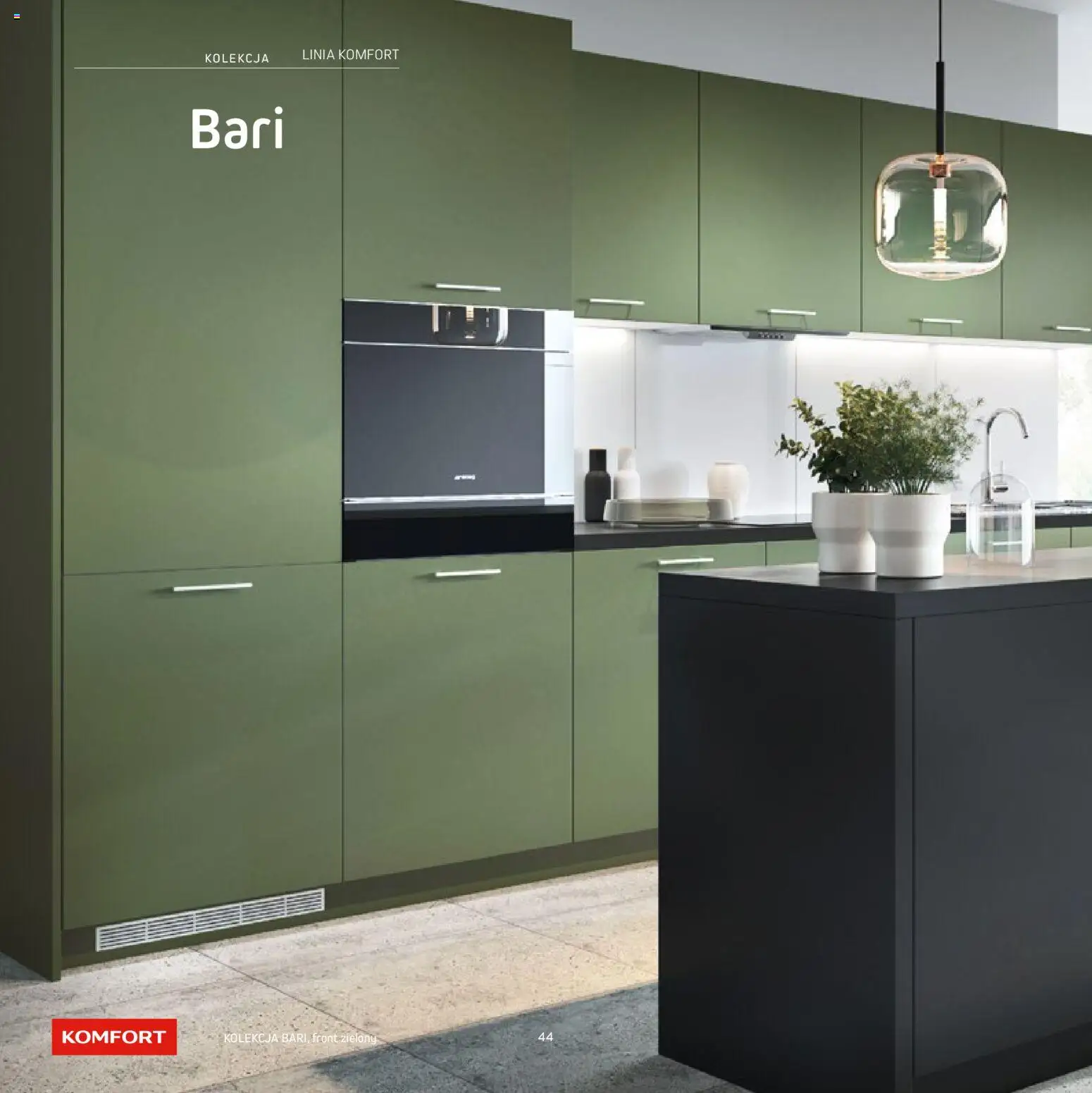 Komfort Gazetka - Katalog kuchnie od 15.12.2025 | Strona: 44