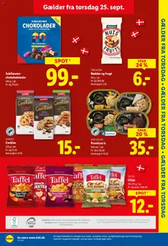 Lidl tilbudsavis – gyldig fra 21.09.2025 | Side: 33 | Produkter: Kantareller, Creme, Cookies, Dild