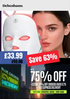 Preview of Debenhams - Cyber Monday valid from 01.12.2025