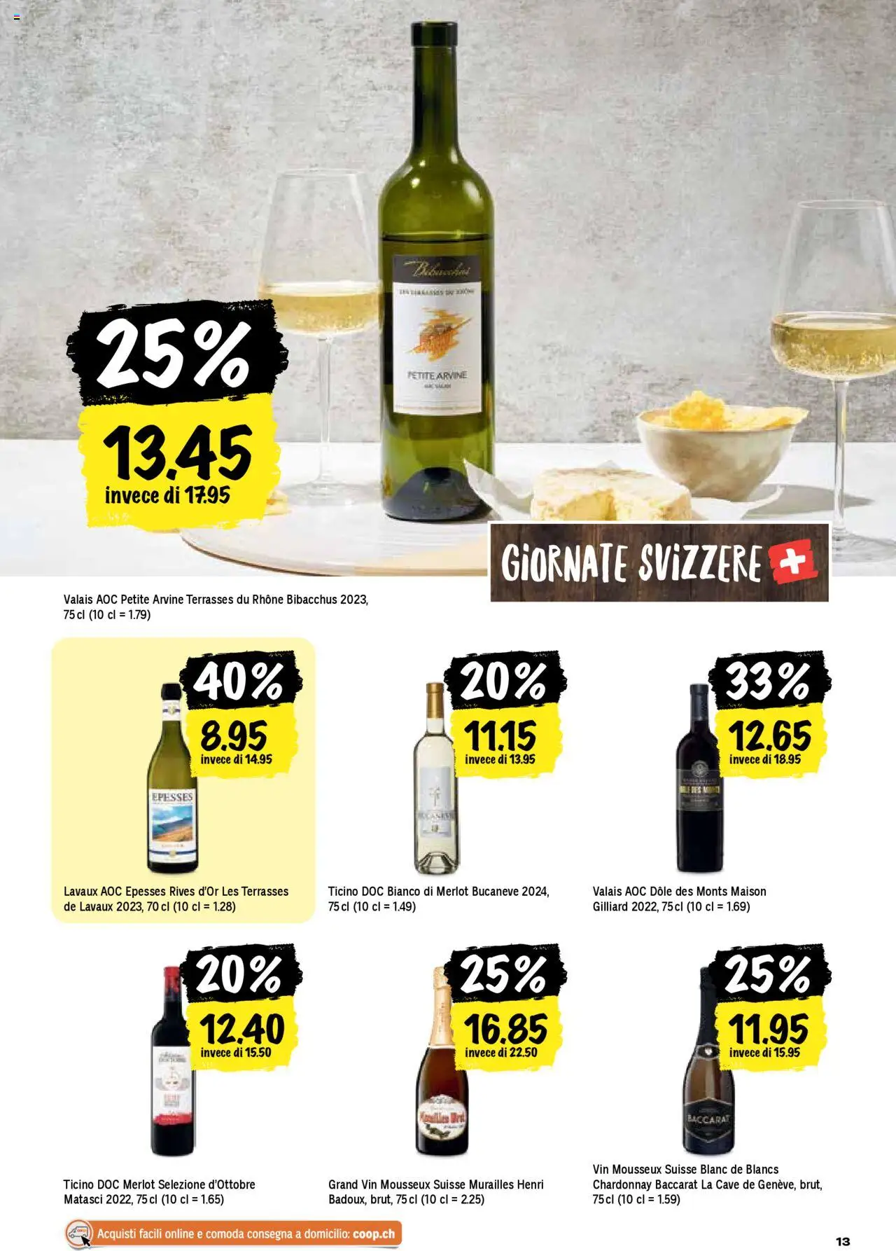 Coop - Una settimana di azioni ab 24.07.2025 | Seite: 13 | Produkte: Merlot
