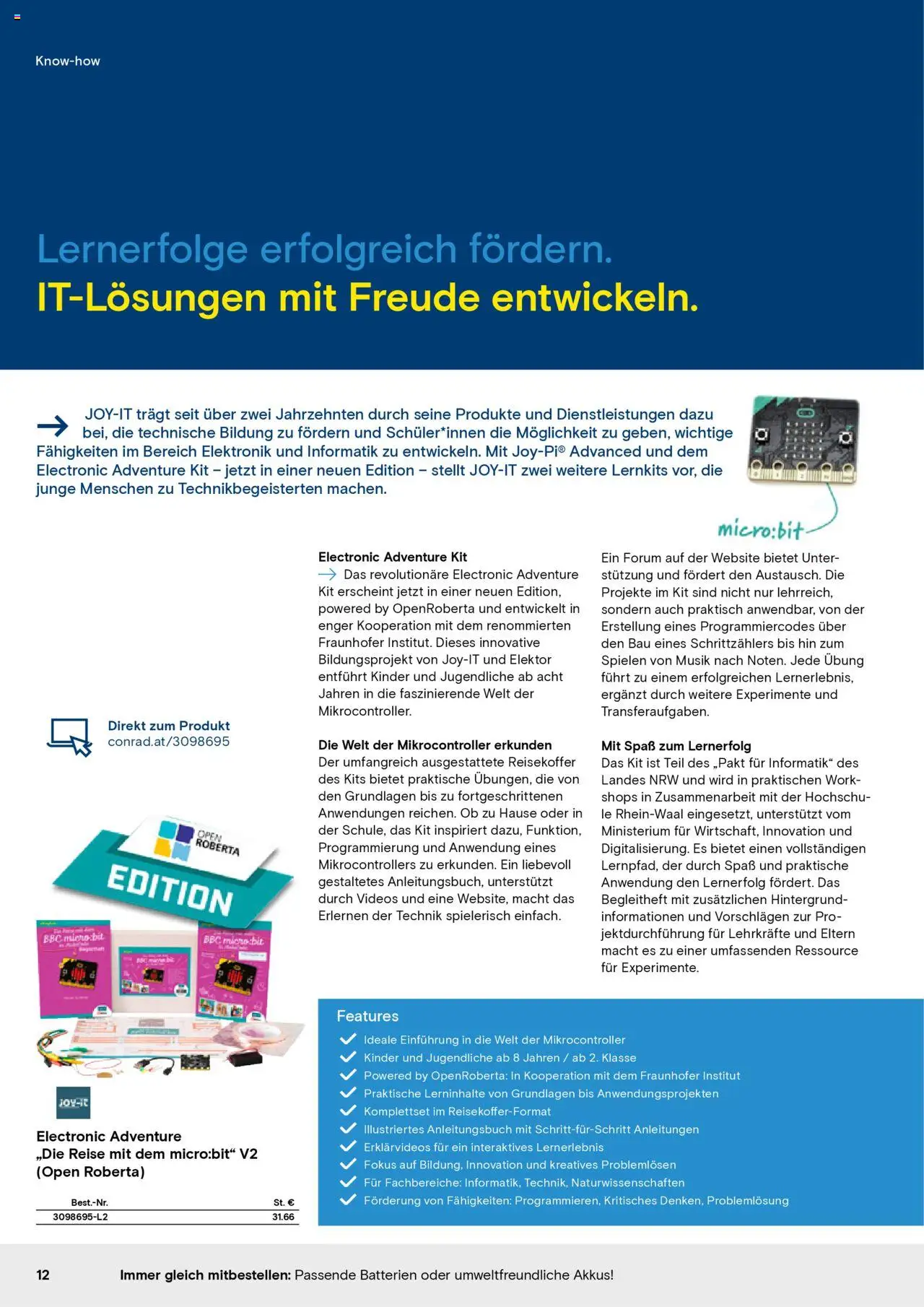 Conrad Education gültig ab 03.10.2025 | Seite: 12