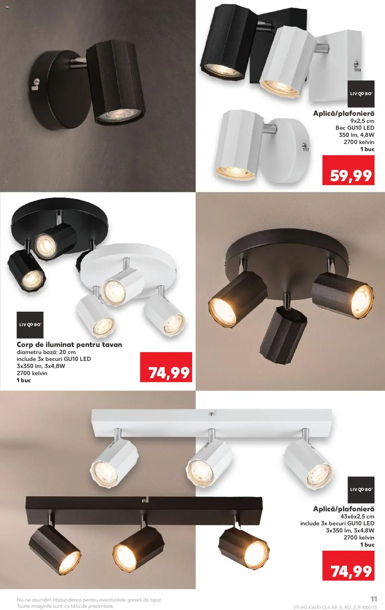 Noul catalog Kaufland – valabil de la 08.10.2025 | Pagină: 11 | Produse: Bec, Babak