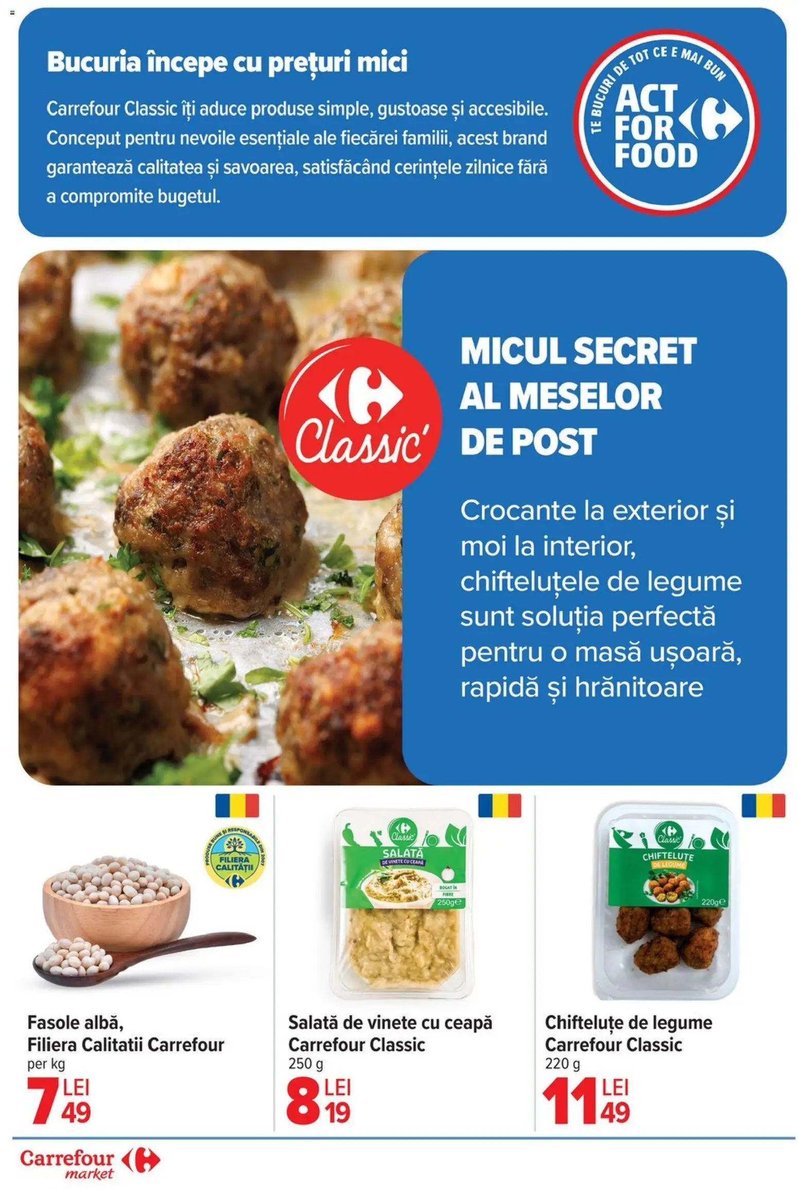 Noul catalog Carrefour – valabil de la 12.11.2025 | Pagină: 8 | Produse: Masă, Mici, Salată, Legume