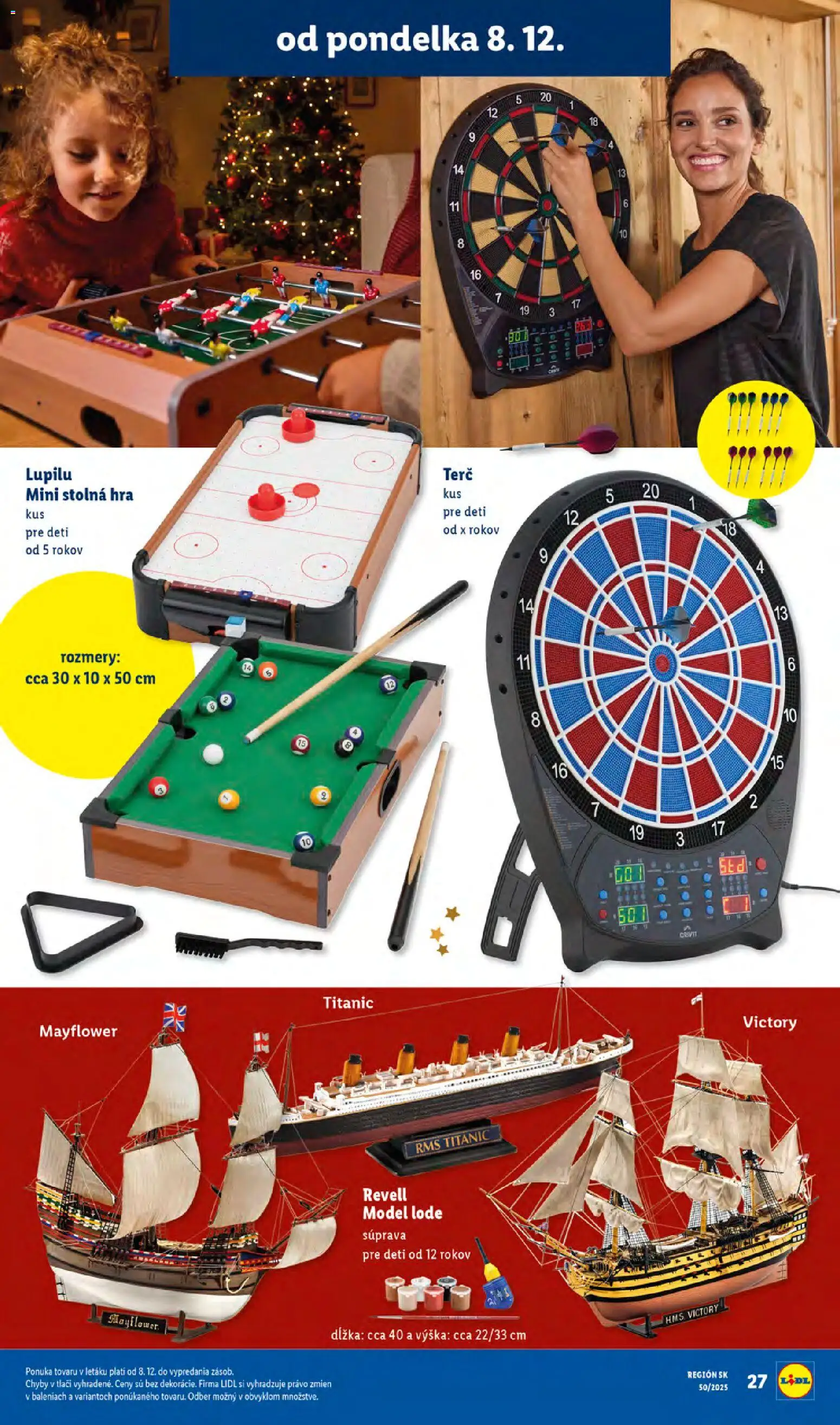 Nové Lidl akcie – leták je platný od 24.11.2025 | Strana: 27 | Produkty: Hra