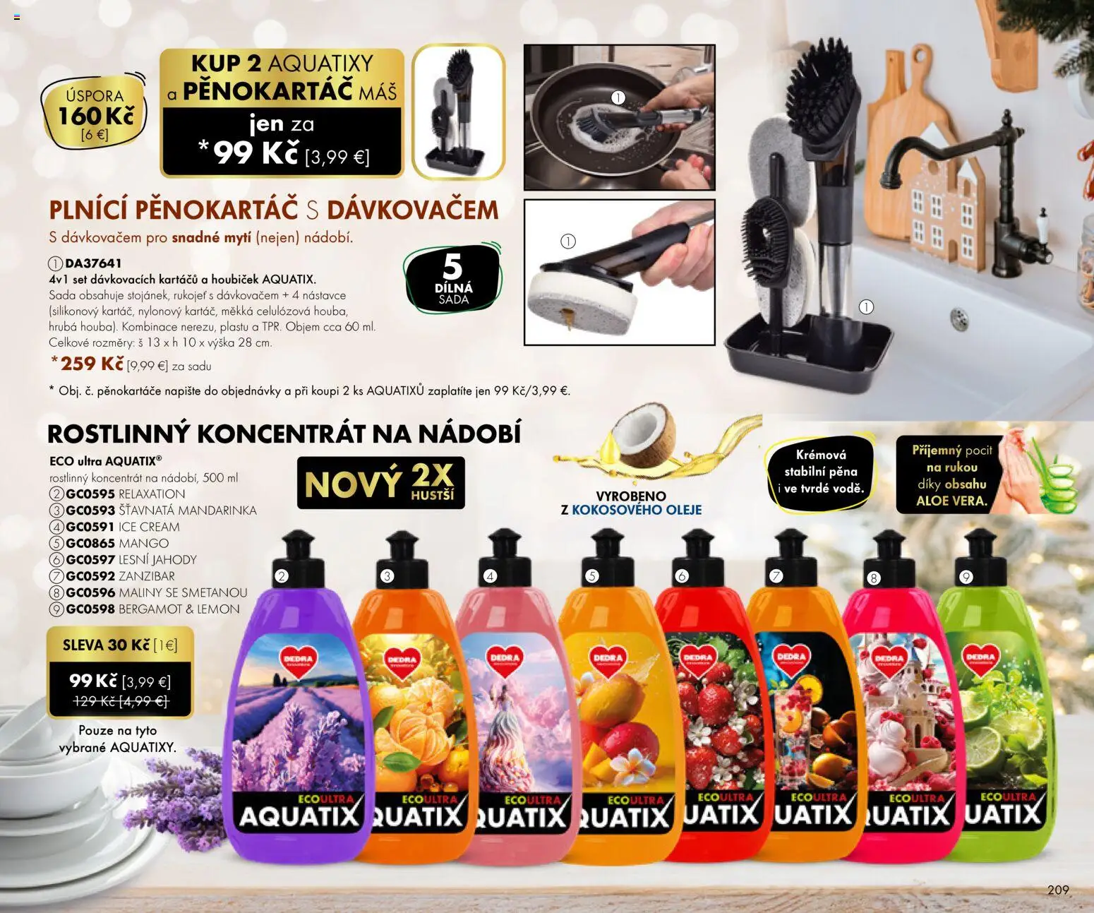 Nové Dedra akcie – leták je platný od 01.11.2025 | Strana: 109 | Produkty: Jahody, Mango, Maliny