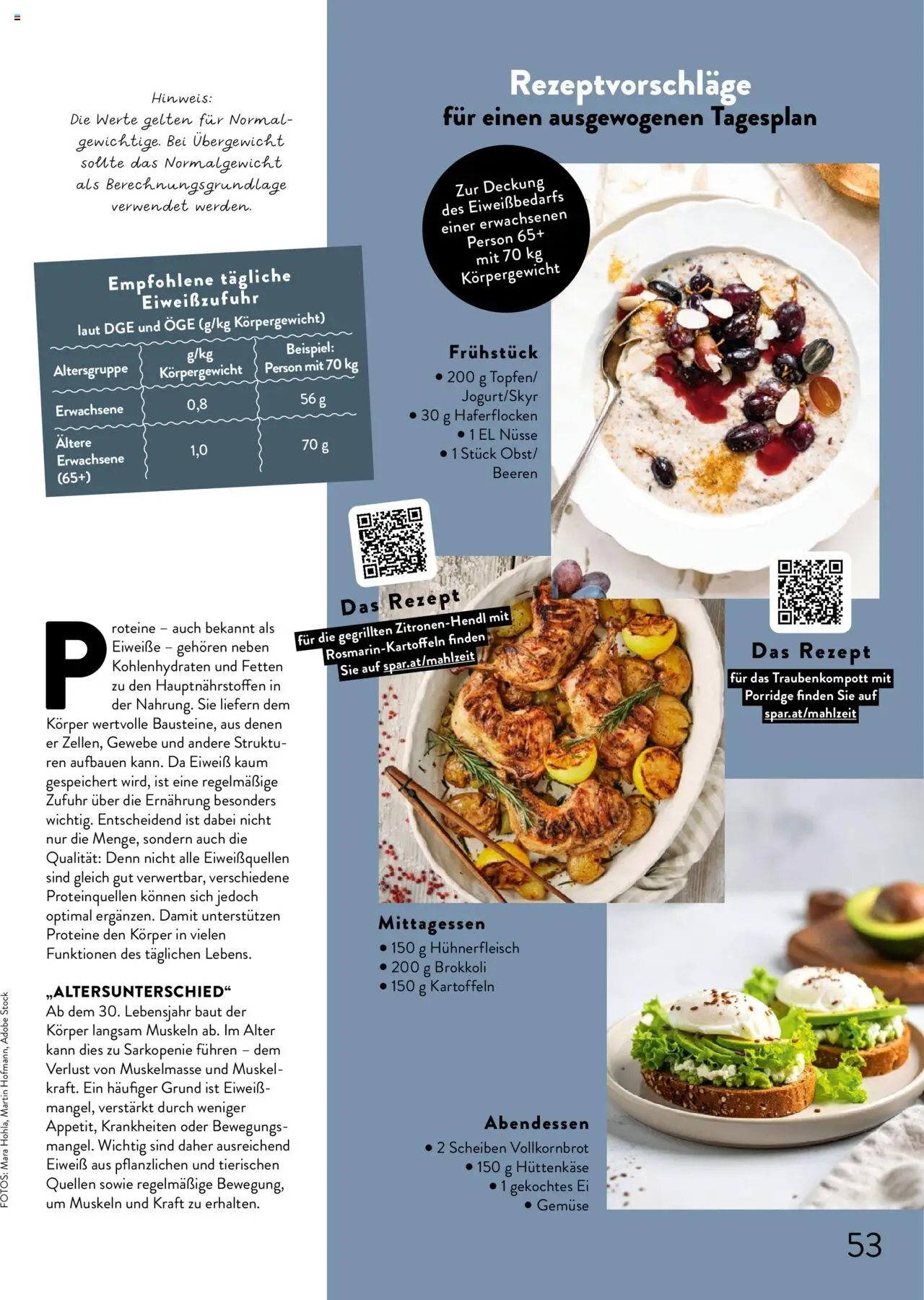 Spar Mahlzeit! Magazin gültig ab 01.09.2025 | Seite: 53 | Produkte: Nüsse, Hüttenkäse, Kartoffeln, Hühnerfleisch