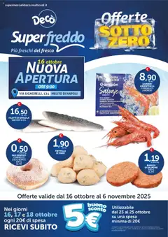 Anteprima del volantino Decò Superfreddo - Melito catalogo valido a partire dal 16.10.2025