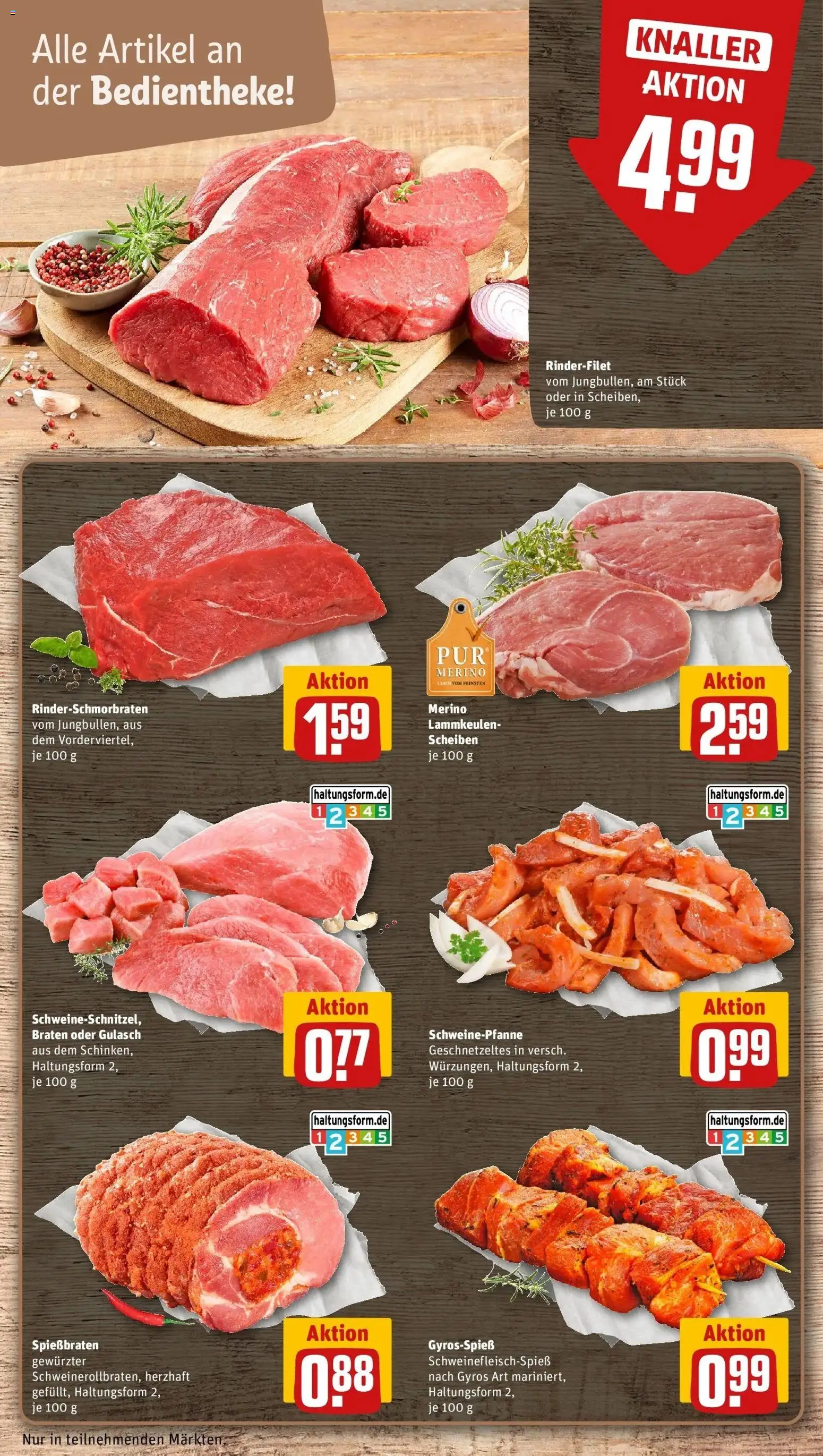 Rewe Prospekt Lebach	 – gültig ab 15.03.2026 | Seite: 12 | Produkte: Rinderfilet, Gyros, Gulasch