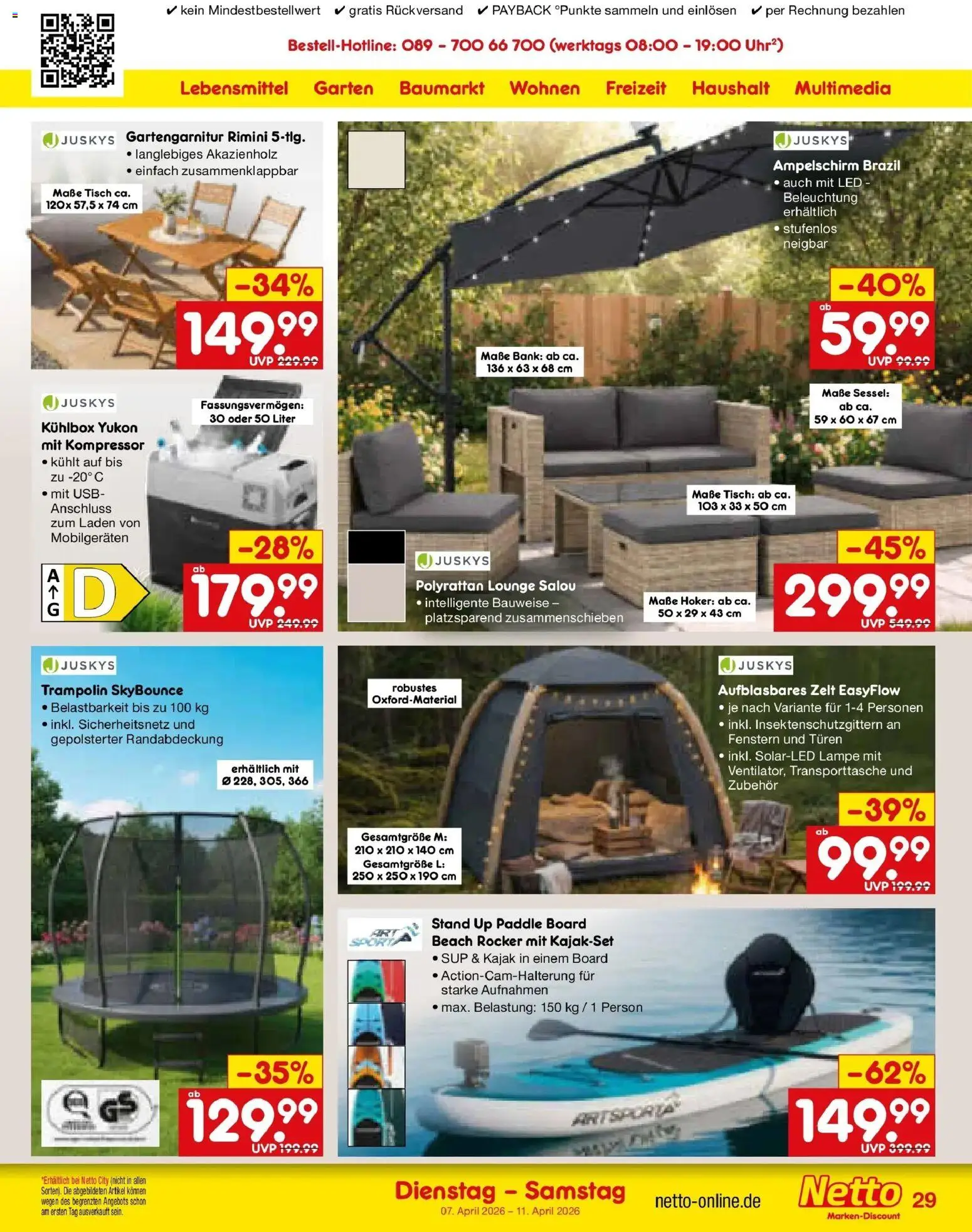 Netto Marken-Discount Prospekt Kruft	 – gültig ab 05.04.2026 | Seite: 45 | Produkte: USB, Sessel, Lampe, SUP