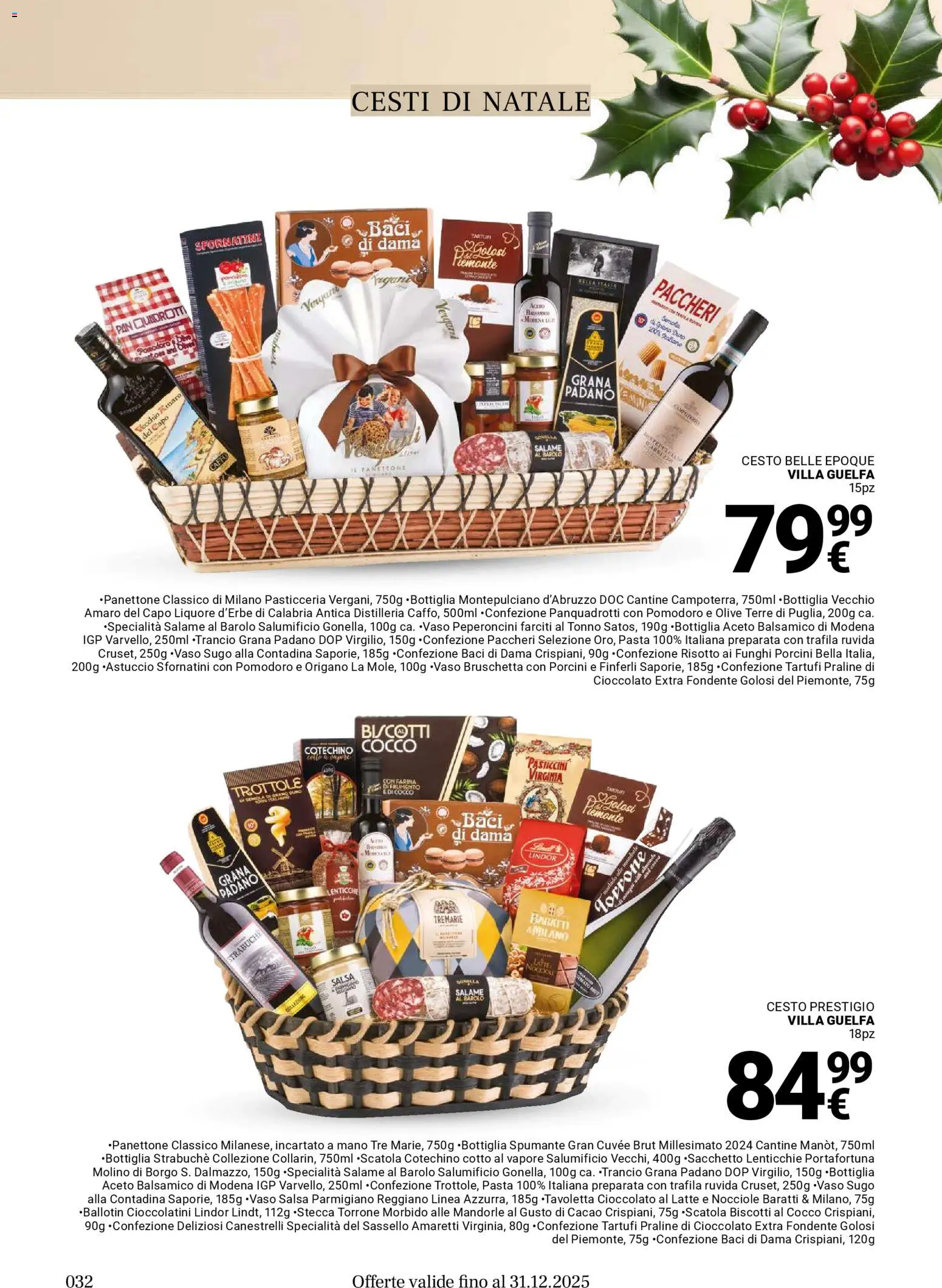 Volantino Gulliver del 17.11.2025 | Pagina: 32 | Prodotti: Salame, Funghi, Sugo, Parmigiano