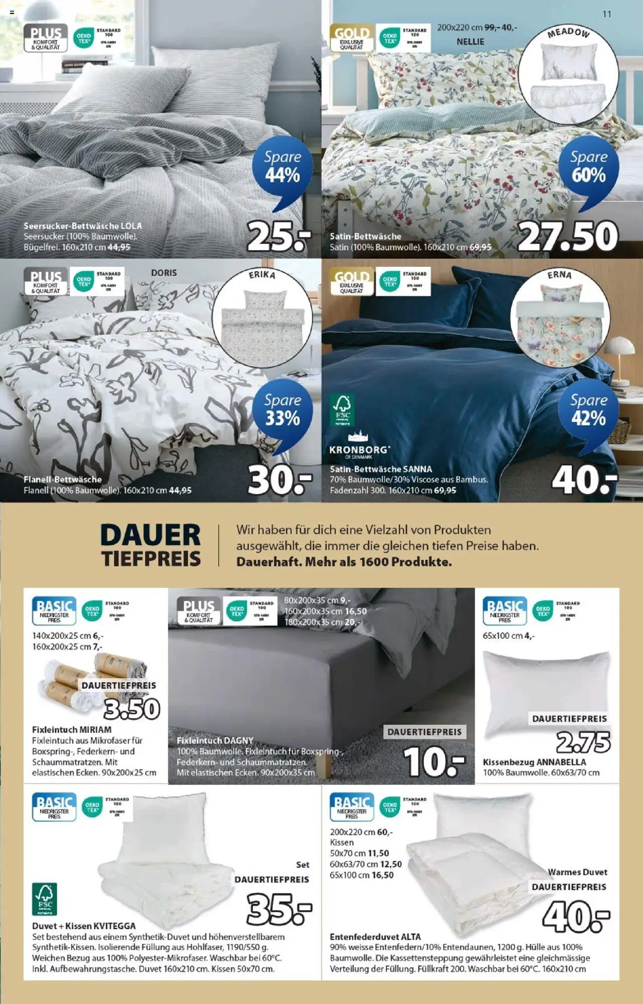 JYSK Aktionen – gültig ab 21.10.2025 | Seite: 11 | Produkte: Kissen, Hülle