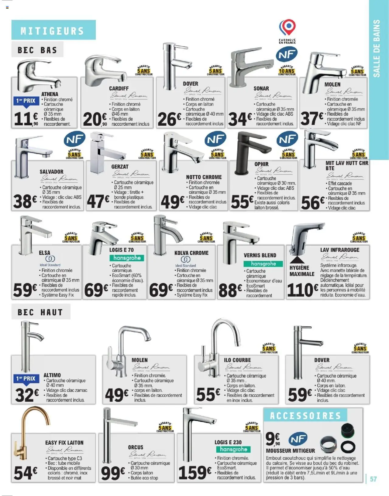 {H1} | Page: 57 | Produits: Brosse, Cartouche