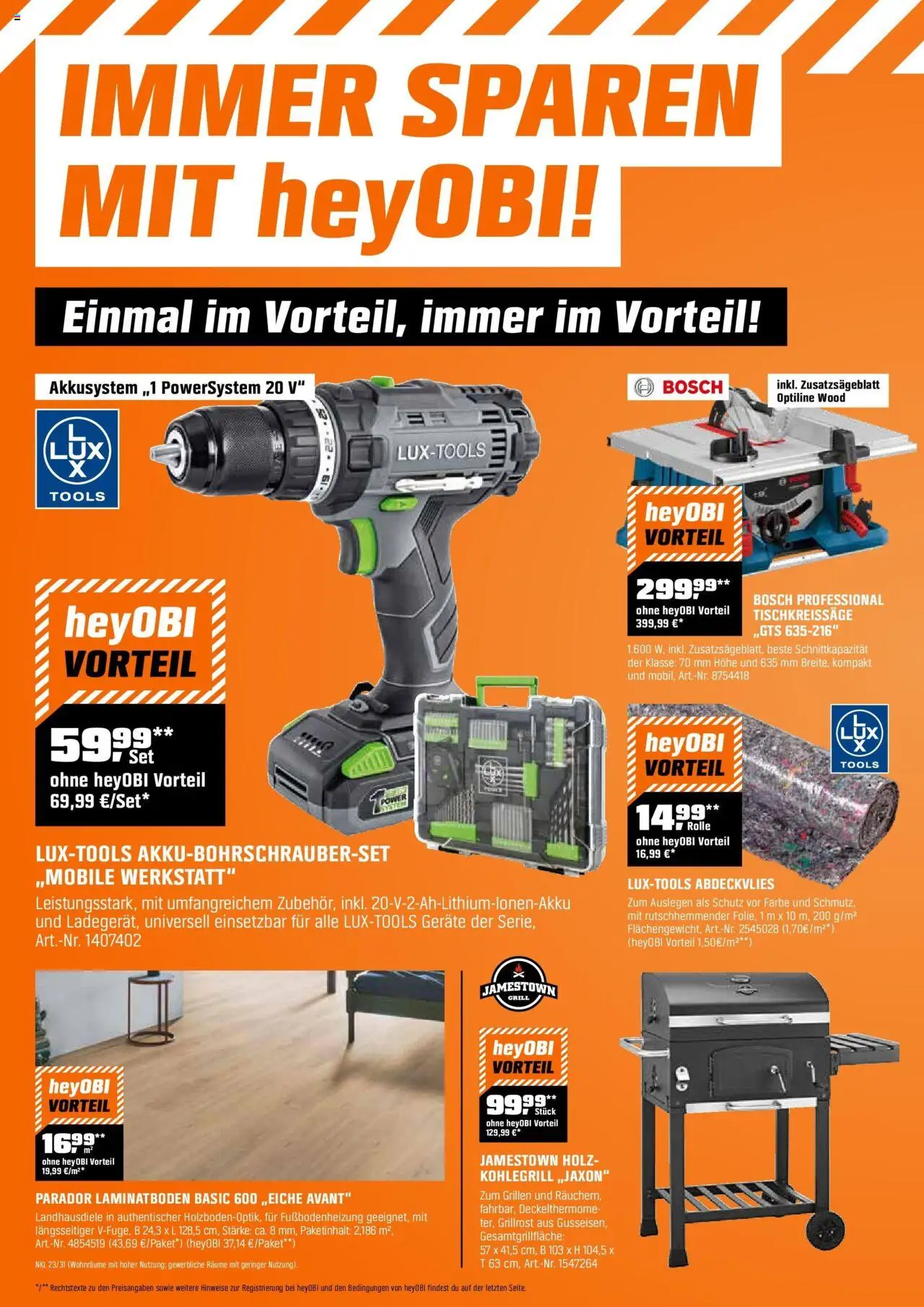 OBI Flugblatt gültig ab 31.07.2025 | Seite: 2 | Produkte: Grill