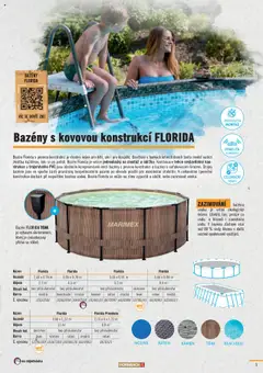 Náhled letáku Bazén FLORIDA TEAK, Bazén FLORIDA TEAK je vybaven skimmerem, který je zabudovaný přímo ve stěně. od 15.05.2025 | Strana: 5 | Produkty: Bazény, Bazén