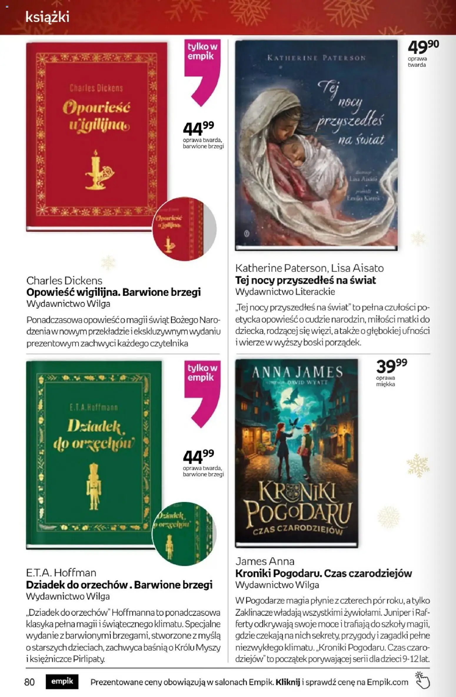 Empik promocje - Tom kultury Książki od 12.11.2025 | Strona: 80 | Produkty: Por, Książki, Gin