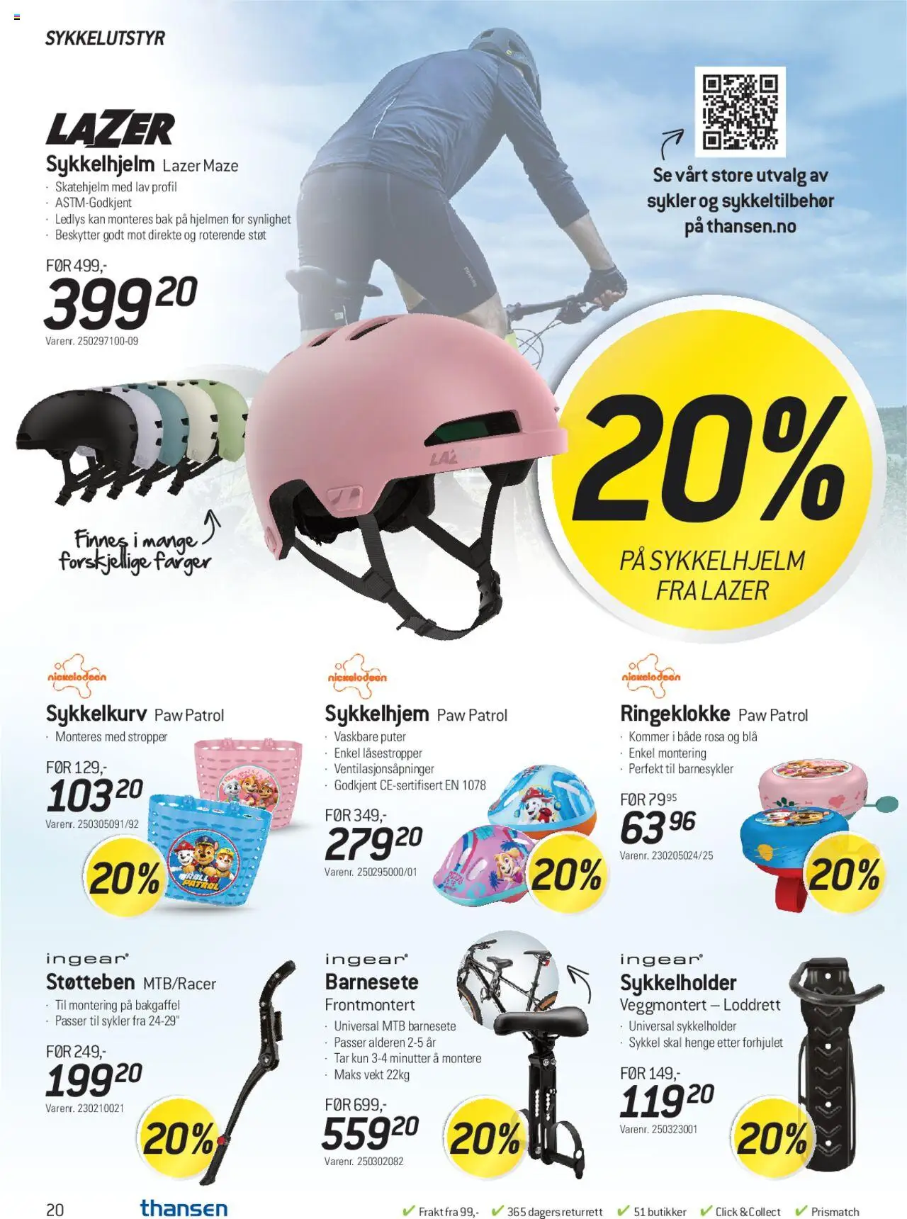  | Side: 20 | Produkter: Vekt, Ringeklokke