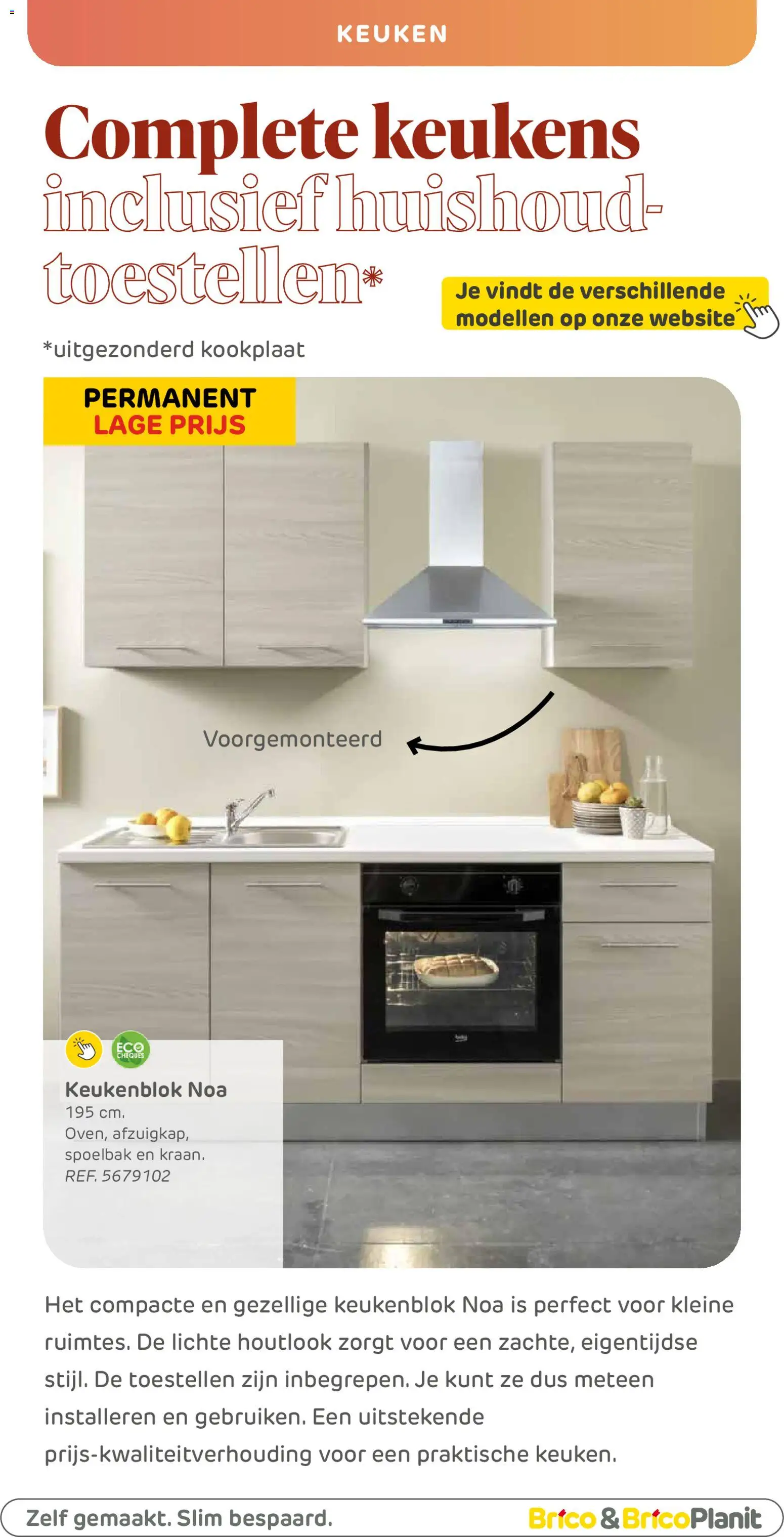 {H1} | Pagina: 28 | Producten: Kookplaat, Keukenblok