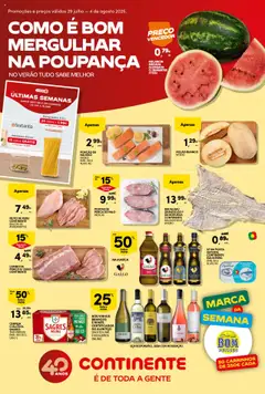 Pré-visualização Continente Semanal Continente Bom Dia válido de 29.07.2025