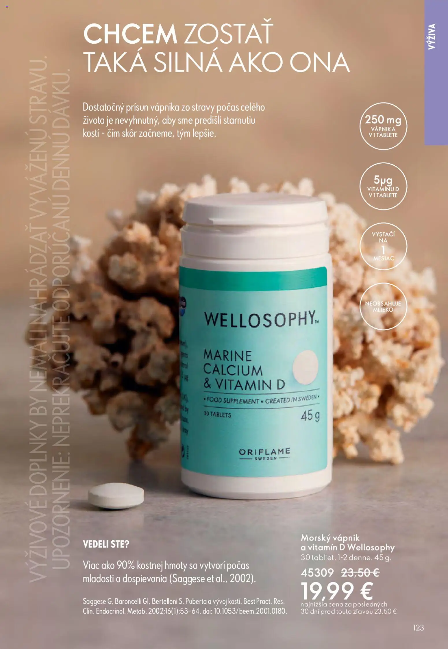 Nové Oriflame akcie – leták je platný od 06.05.2026 | Strana: 123 | Produkty: Mlieko