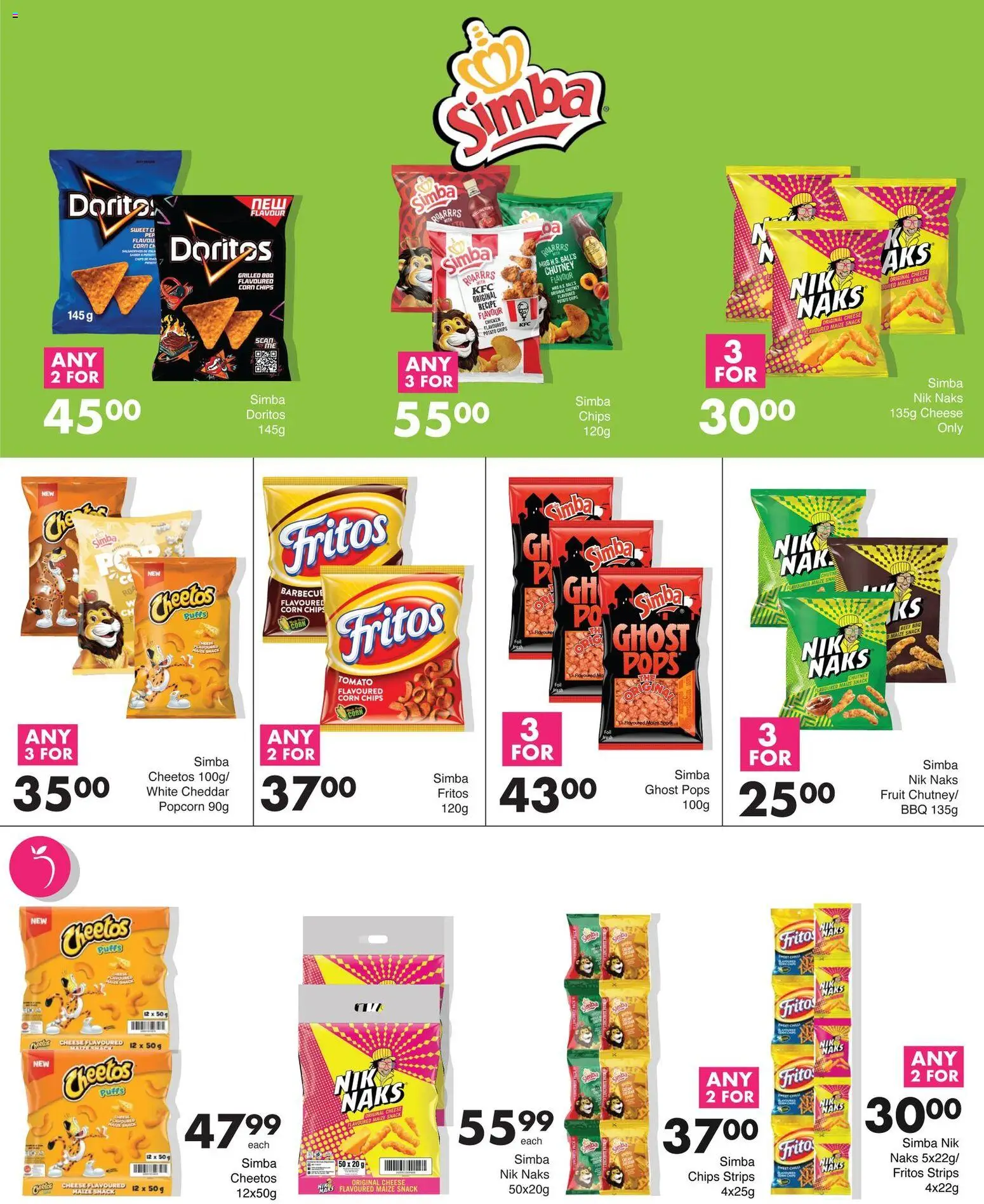 New Save catalogue – valid from 12.02.2026 | Page: 25 | Products: Corn, Chicken, Popcorn, Fruit