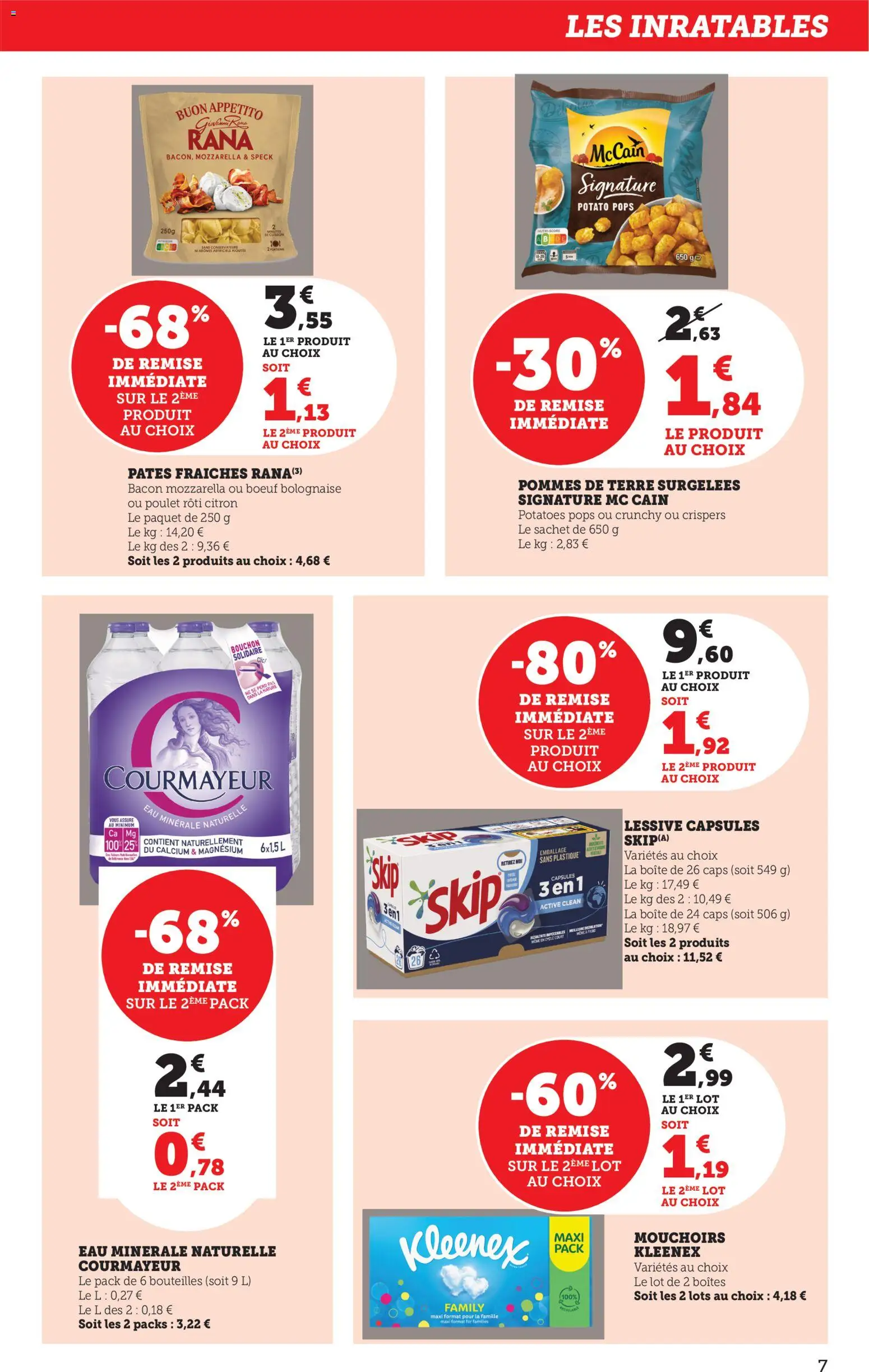 {H1} | Page: 8 | Produits: Citron, Pâtes fraîches, Lessive, Pommes de terre