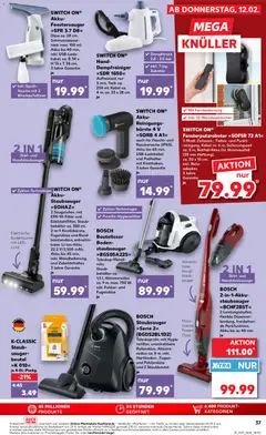 Kaufland DE - DE Folder Köln - Voorbeeld van een folder van Kaufland DE, geldig van 12.02.2026 | Pagina: 37 | Producten: Kabel