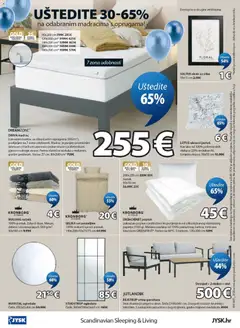 JYSK Katalog - Pregled kataloga iz trgovine JYSK, vrijedi od 08.04.2026 | Stranica: 24 | Proizvodi: Madrac, Ručnik, Poplun, Okvir za slike