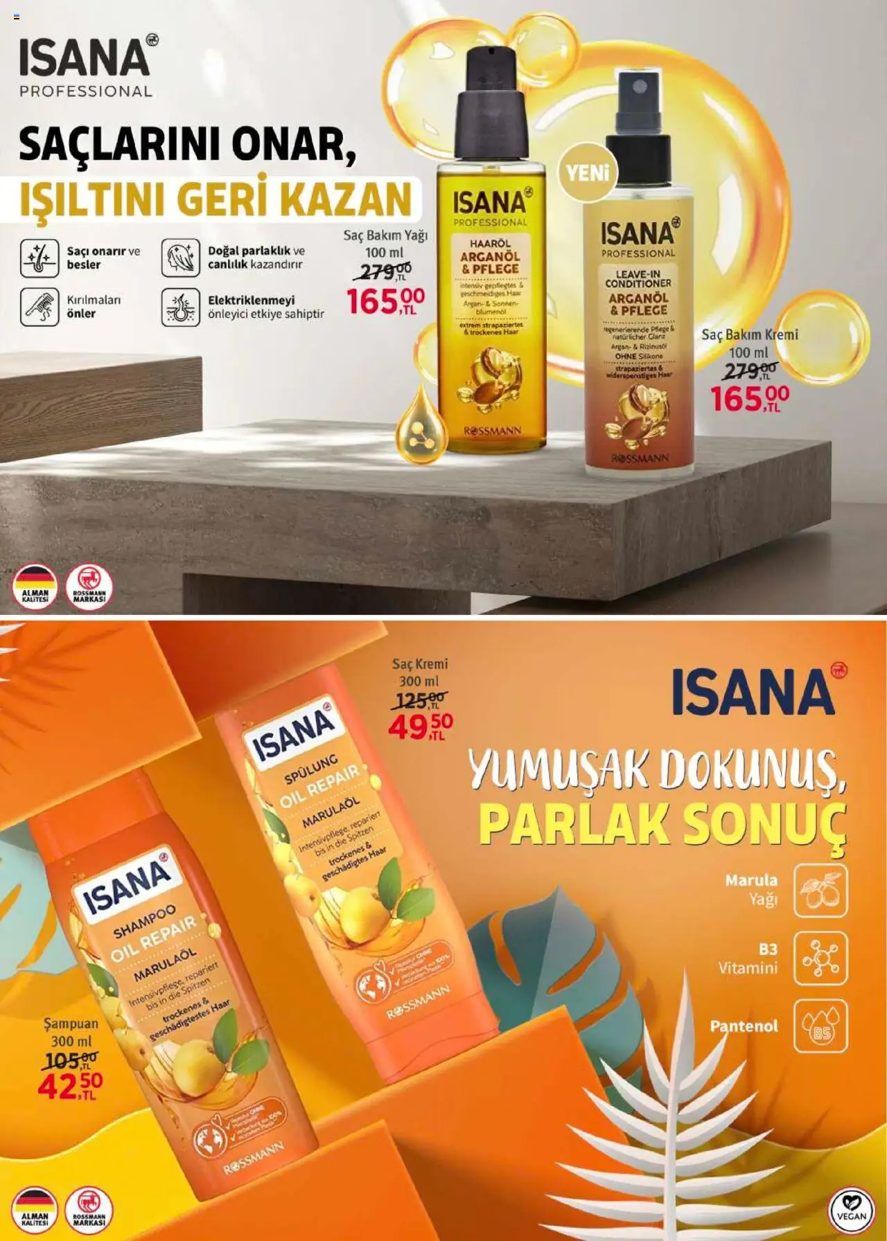 Rossmann Ekim Kişisel Bakım Kataloğu - 01.10.2025 tarihinden itibaren geçerlidir | Sayfa: 9 | Ürünler: Şampuan, Saç Kremi