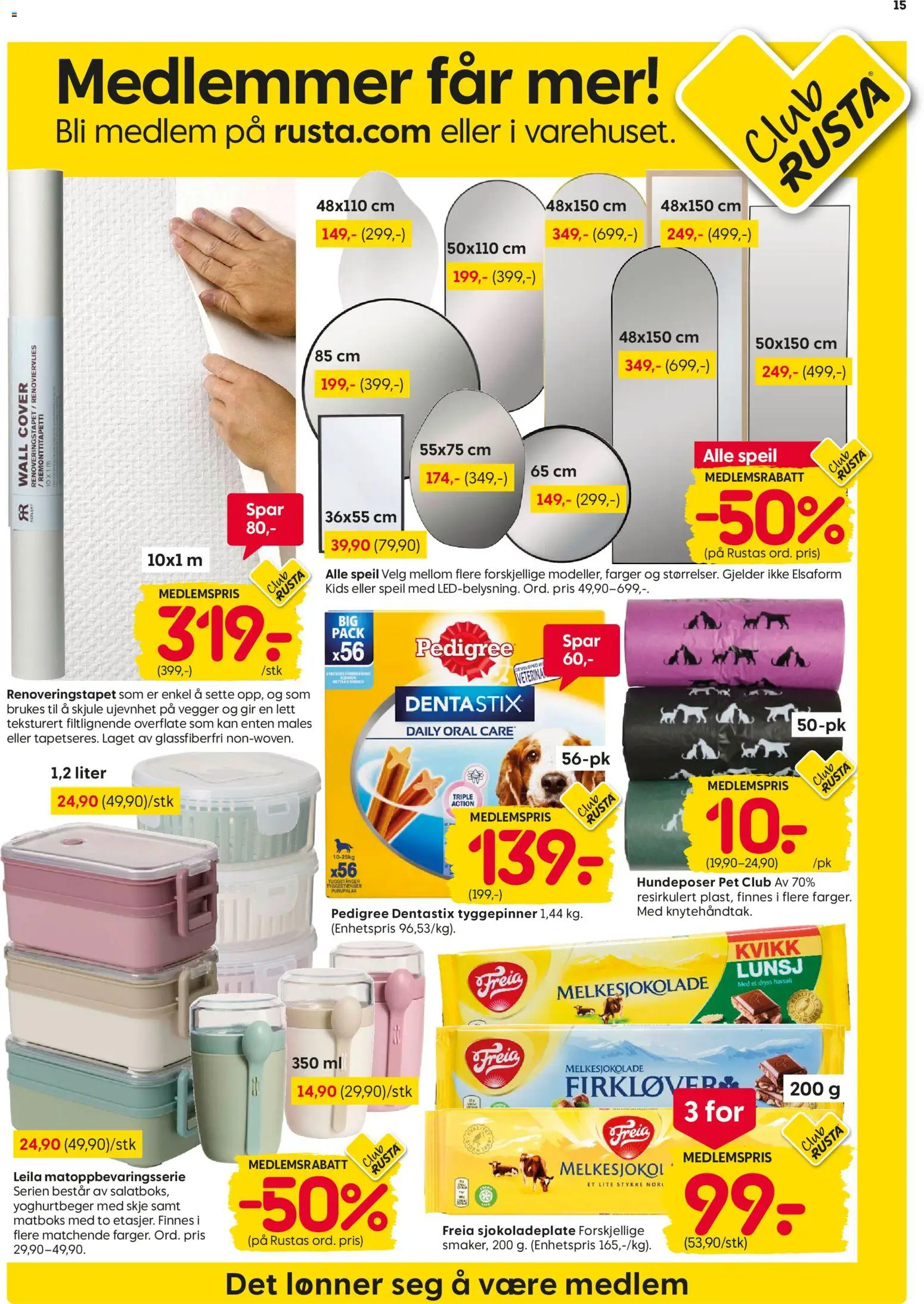 {H1} | Side: 15 | Produkter: Paté, Точка доступу Wi-Fi, Cvetje, Speil