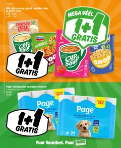 Poiesz - Folder week 1 - Voorbeeld van een folder van Poiesz, geldig van 28.12.2025 | Pagina: 24 | Producten: Champignon, Kan, Toiletpapier, Crème