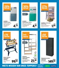 GAMMA folder - Voorbeeld van een folder van GAMMA, geldig van 11.03.2026 | Pagina: 5 | Producten: Lit pour bébés