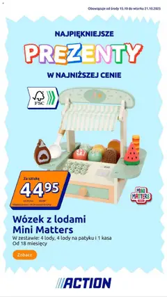 Pogląd oferty "Action Gazetka - Presents" - ważna od 15.10.2025