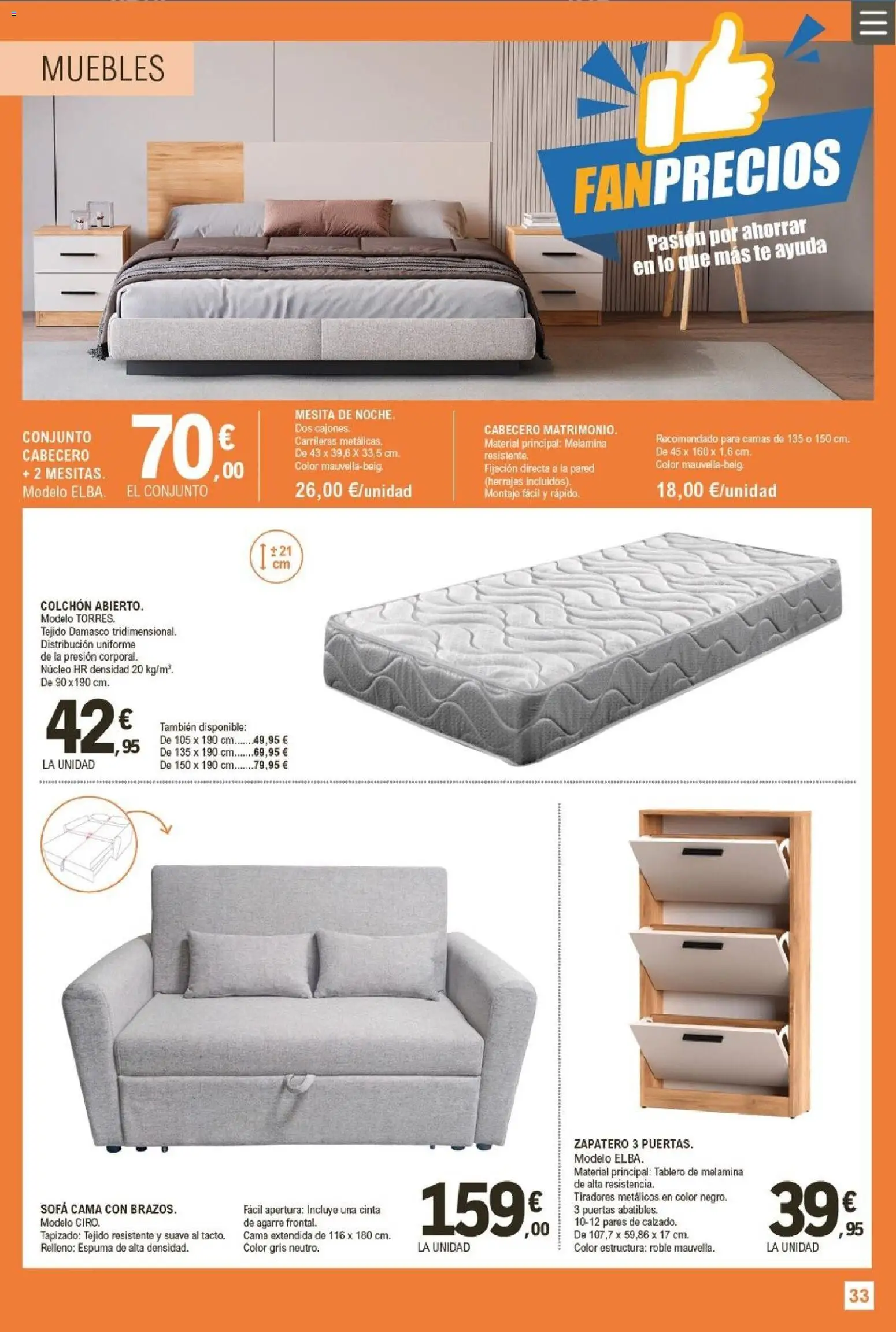 E.Leclerc - Fan precios │ válido desde el 11.02.2026 | Página: 33