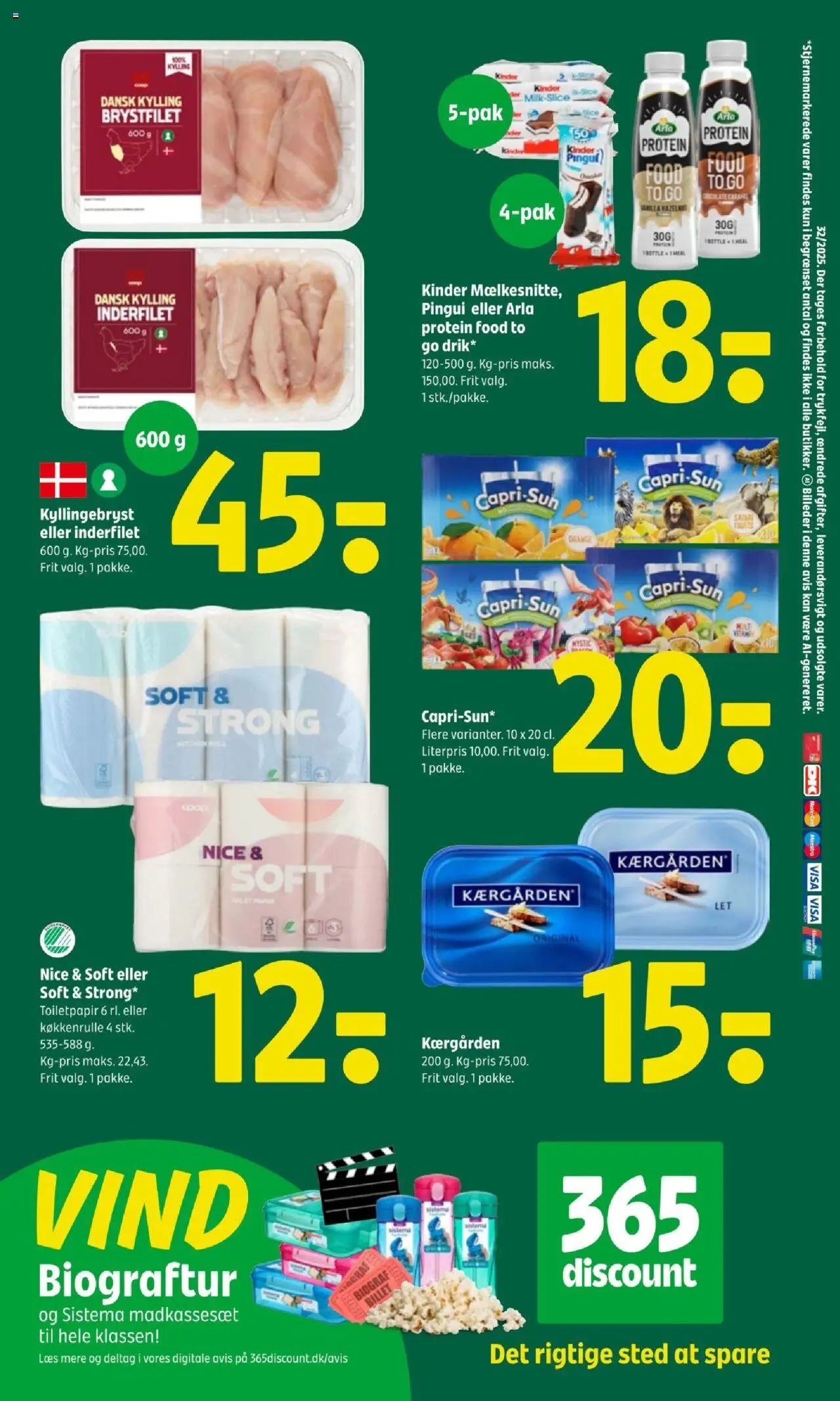 Coop 365 Tilbudsavis gyldig fra 07.08.2025 | Side: 5 | Produkter: Juice, Toilet