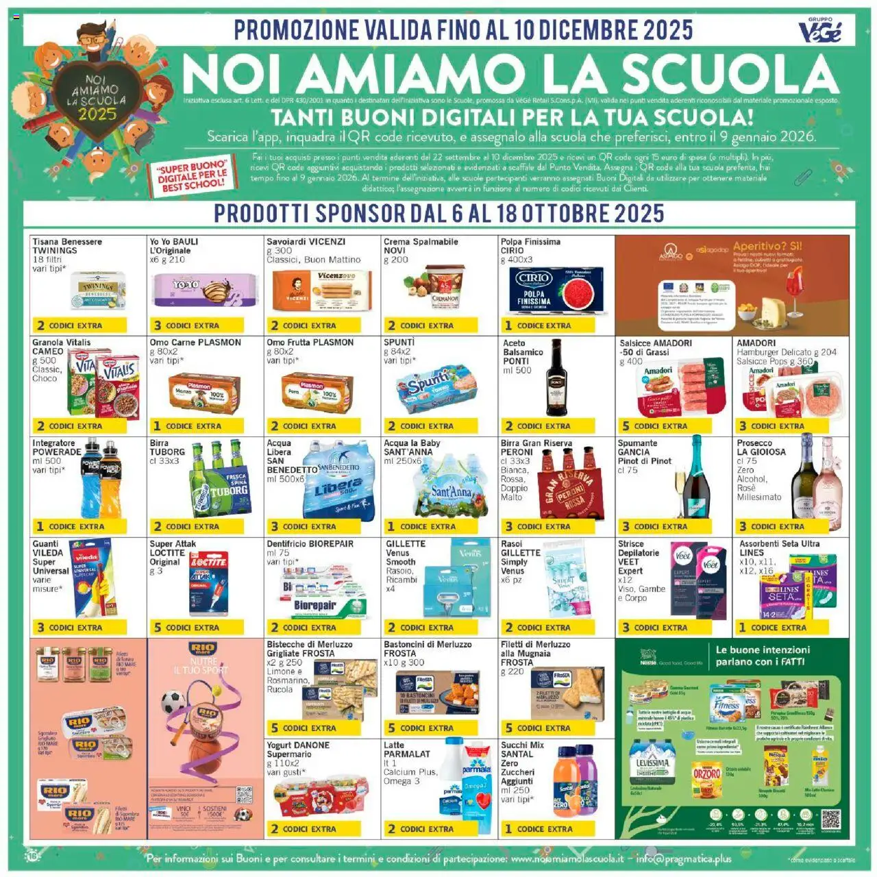 Volantino Paghi Poco del 10.10.2025 | Pagina: 16 | Prodotti: Rucola, Guanti, Spumante, Aperitivo
