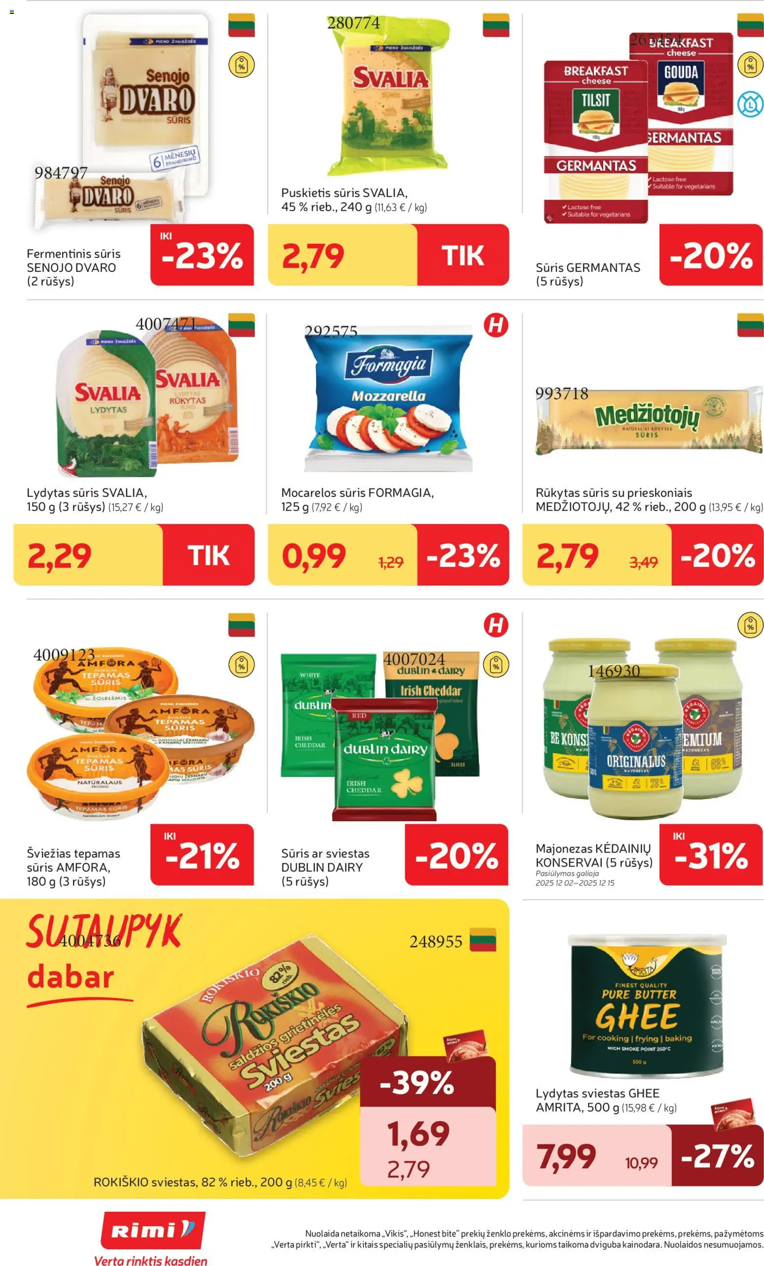 Rimi akcijos nuo 09.12.2025 | Puslapis: 30