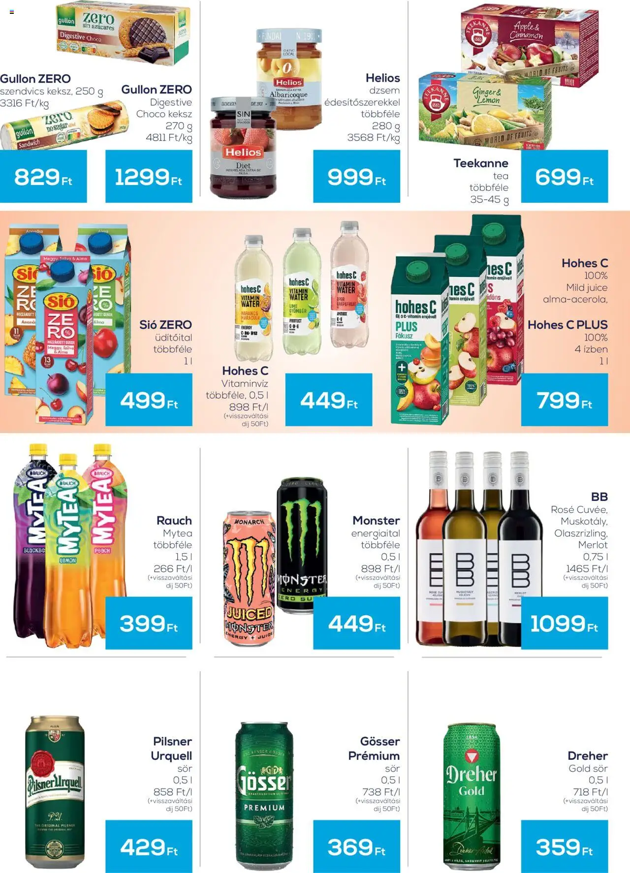 G'Roby akciós ujság - amely érvényes a következő dátumtól: 16.10.2025 | Oldal: 3 | Termékek: Lime, Szendvics, Gösser, Hohes c