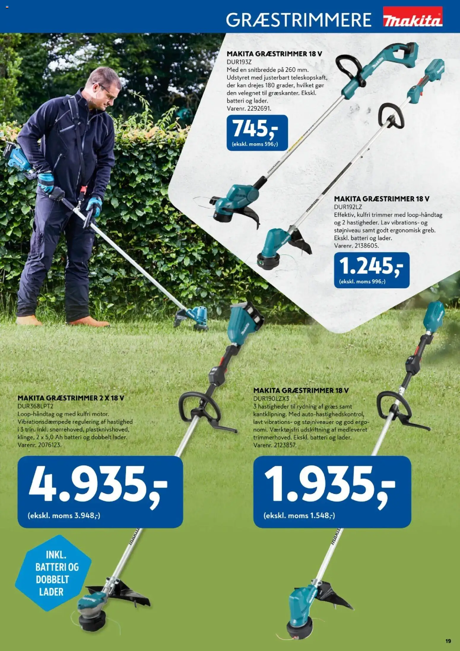 Davidsen tilbudsavis – gyldig fra 08.04.2025 | Side: 19 | Produkter: Batteri