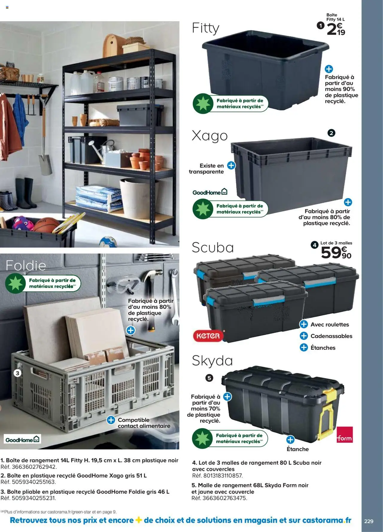 {H1} | Page: 229 | Produits: Boîte de rangement
