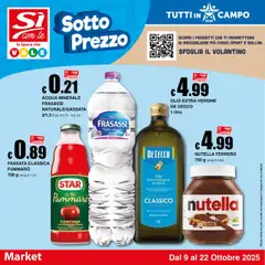 Anteprima del volantino Sì con Te Market catalogo valido a partire dal 09.10.2025
