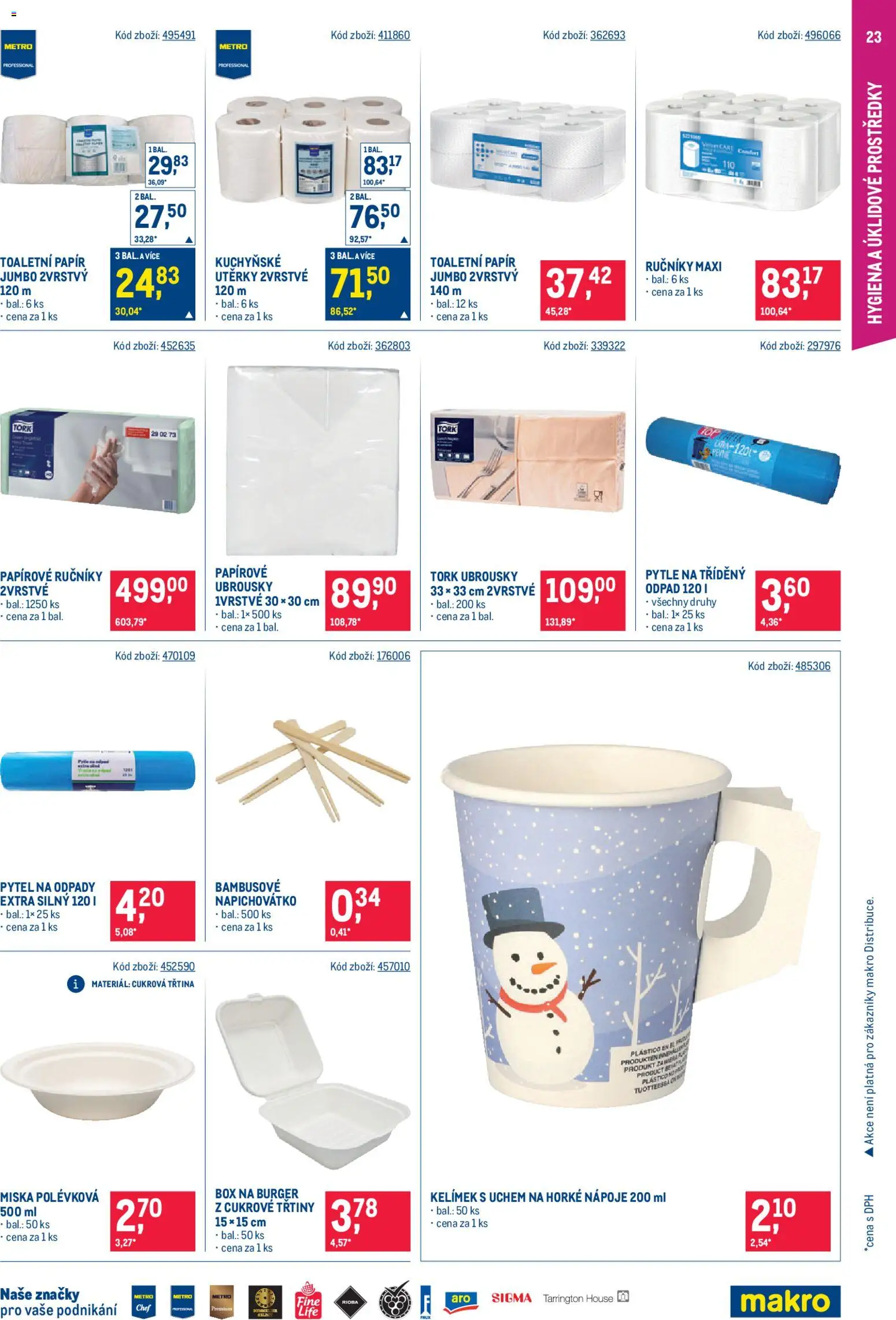 Makro leták - Gastronomie od 02.01.2026 | Strana: 23