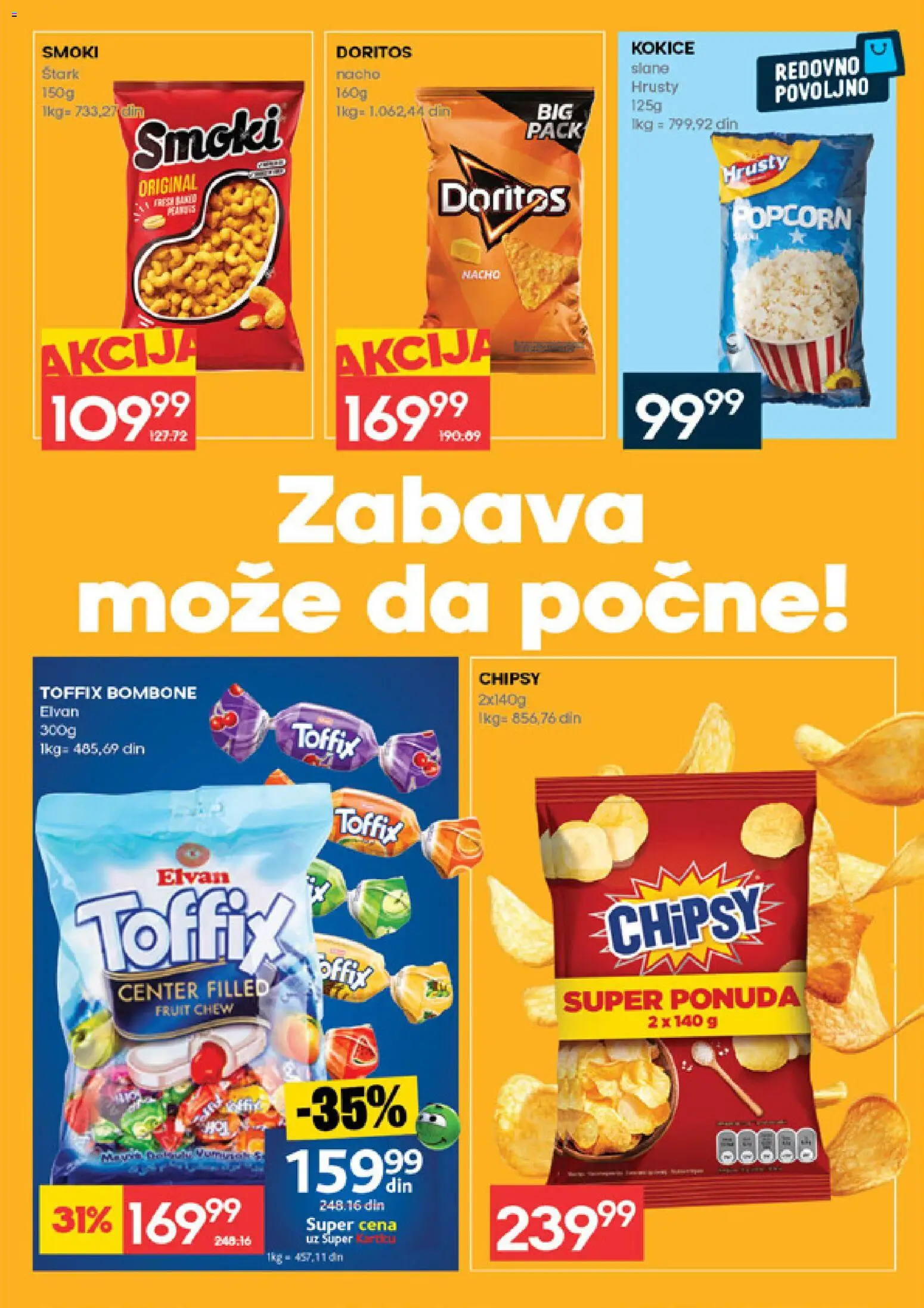 Idea katalog - važi od 19.02.2026 | Strana: 19 | Proizvode: Bombone, Doritos