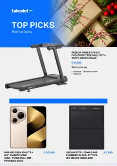 Takealot specials catalogue – valid from 01.12.2025 | Page: 4 | Products: Sim, Smartphone, Box