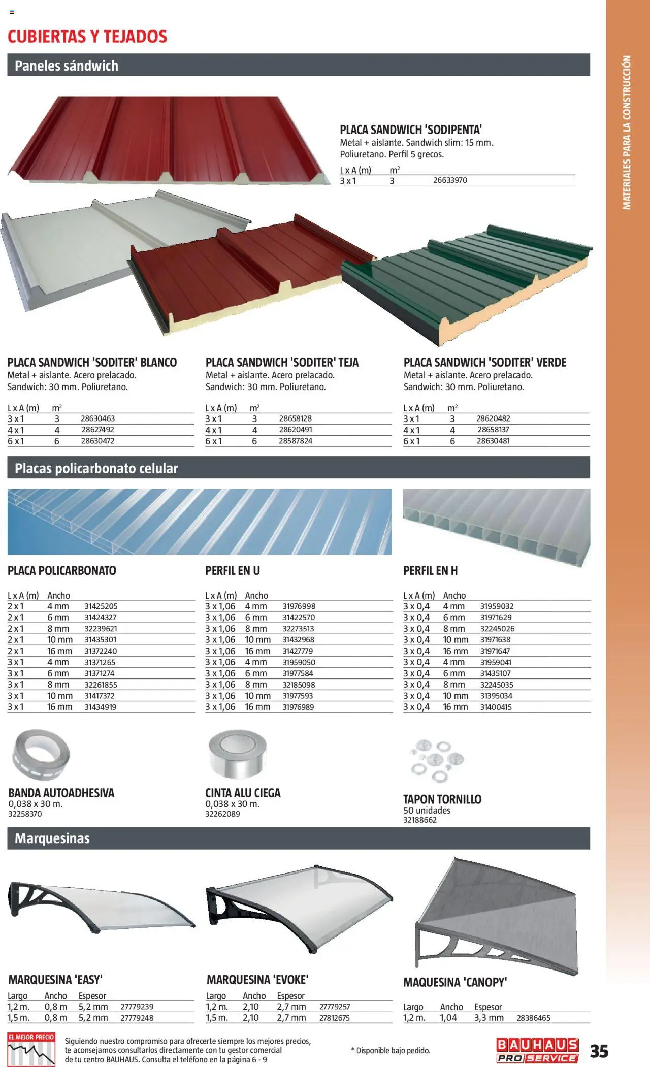 Bauhaus - ProService  │ válido desde el 24.02.2025 | Página: 35 | Productos: Té, Teléfono