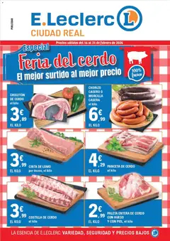 Vista previa E.Leclerc - Feria del Cedro válido desde el 16.02.2026