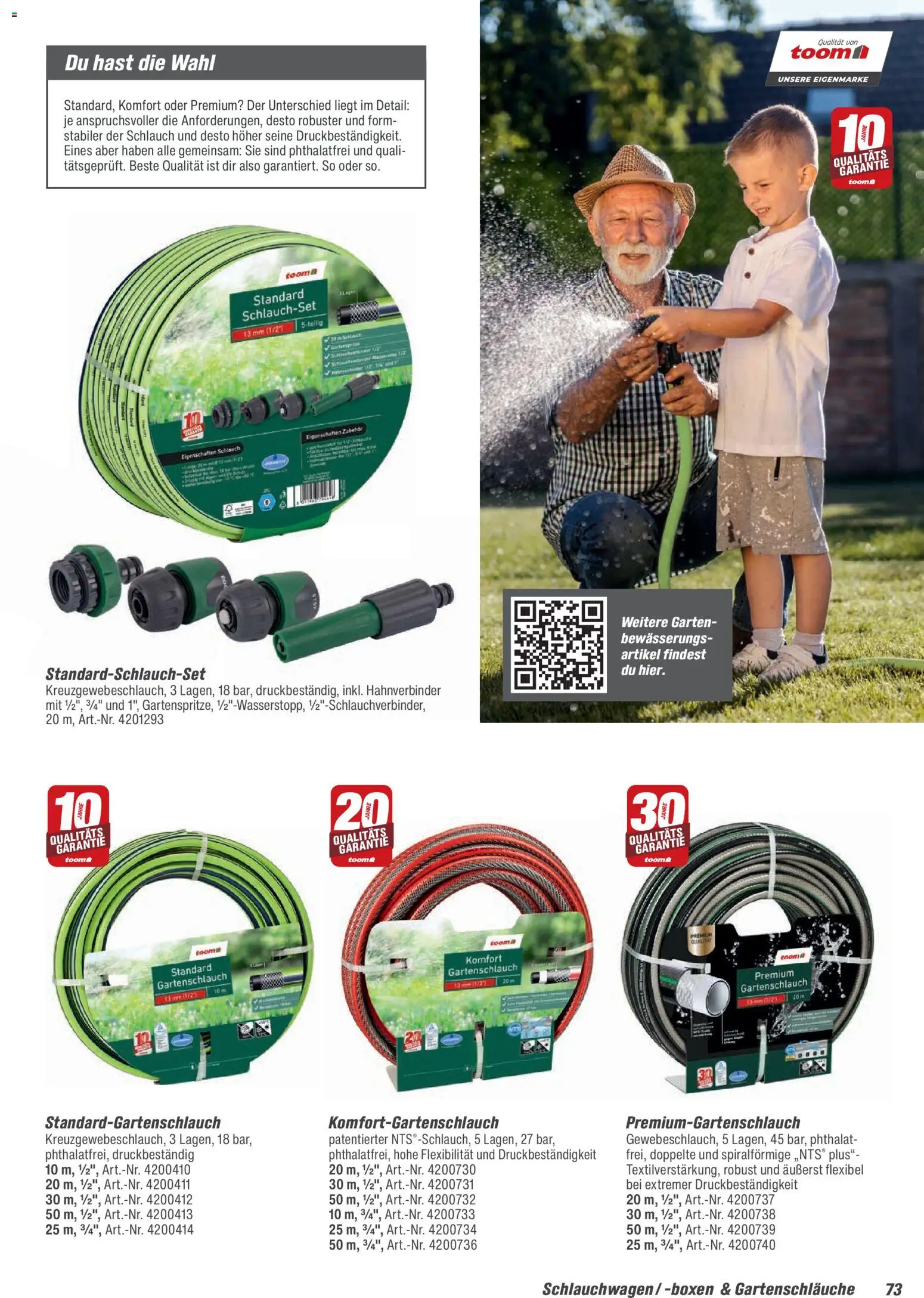 Toom Baumarkt Gartenpflege & Teich 2026 – gültig ab 20.02.2026 | Seite: 73