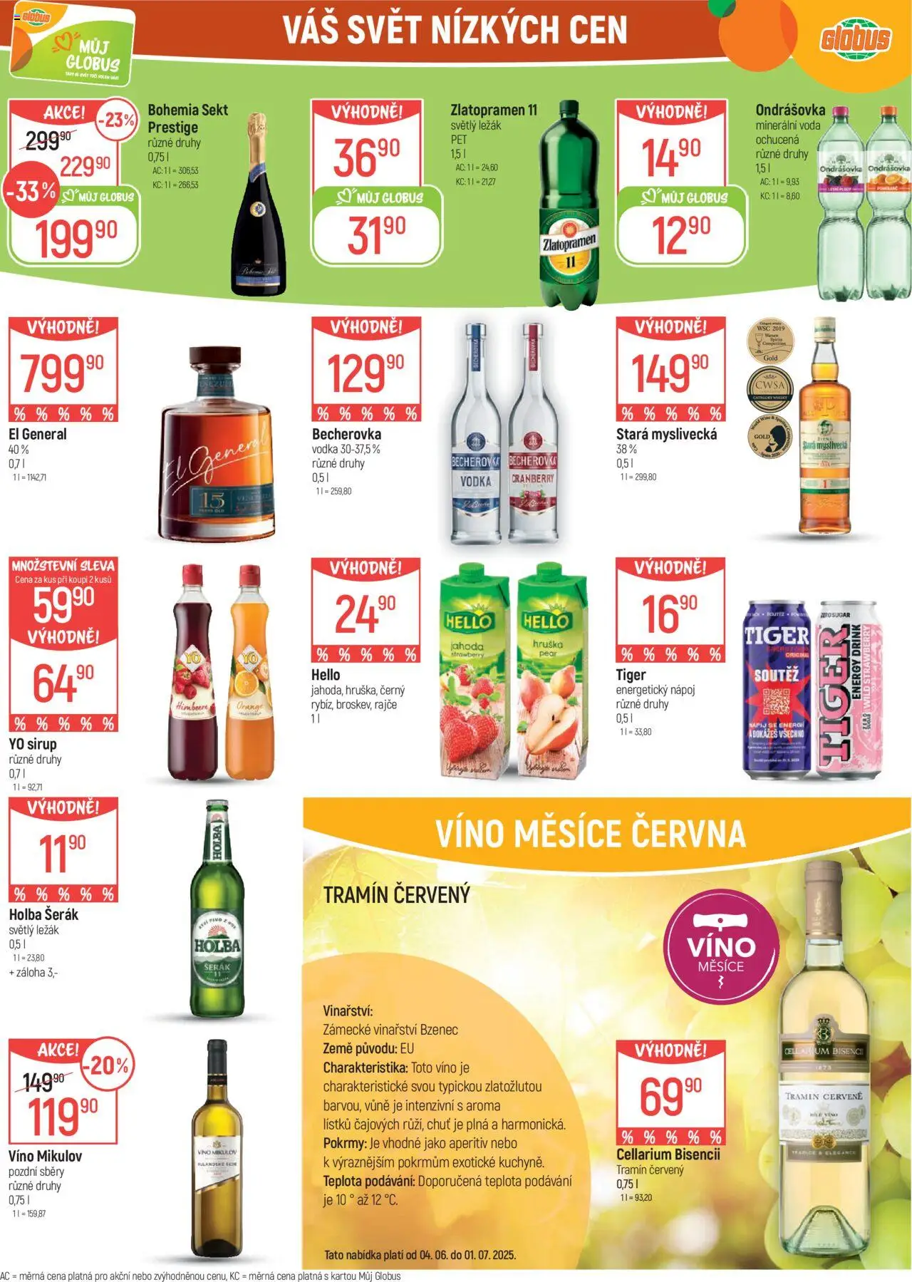 Globus leták - Trmice od 04.06.2025 | Strana: 30 | Produkty: Whiskey, Víno, Šerák, Energy drink