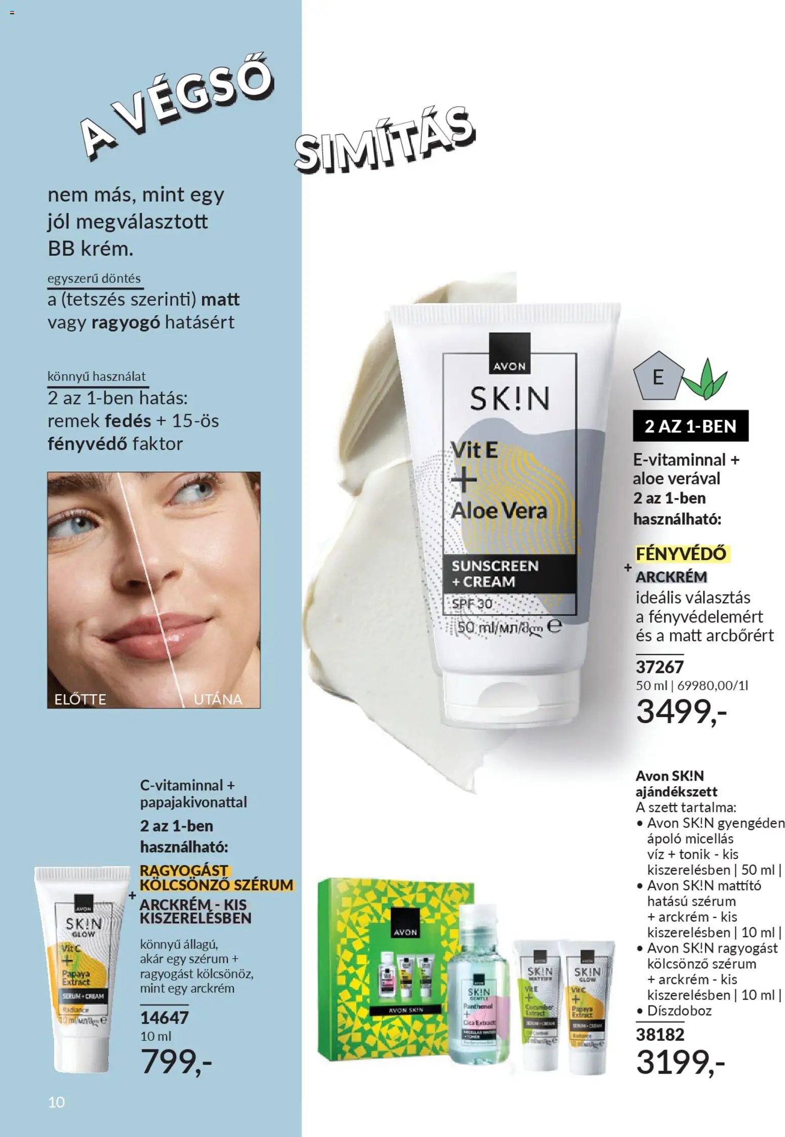Avon akciós ujság - amely érvényes a következő dátumtól: 01.03.2026 | Oldal: 132 | Termékek: Micellás víz, Arckrém, Aloe vera, Fényvédő