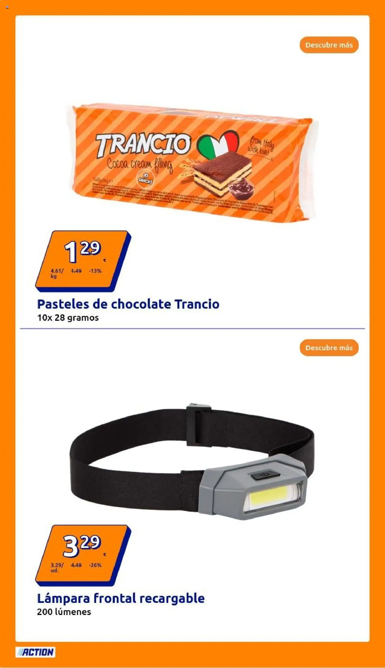 Action - Action ES week 26 2025 │ válido desde el 18.06.2025 | Página: 16 | Productos: Chocolate, Lámpara