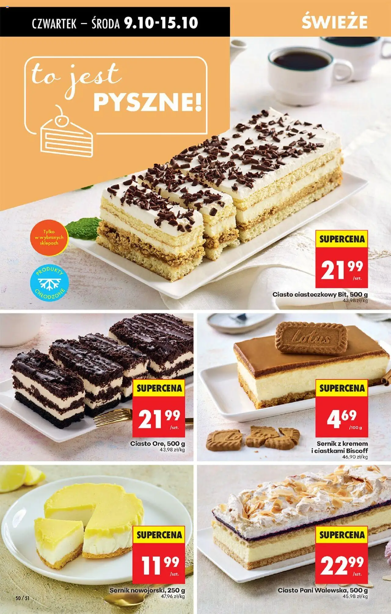 Biedronka gazetka - Oferta w tym tygodniu od 09.10.2025 | Strona: 62 | Produkty: Ciasto